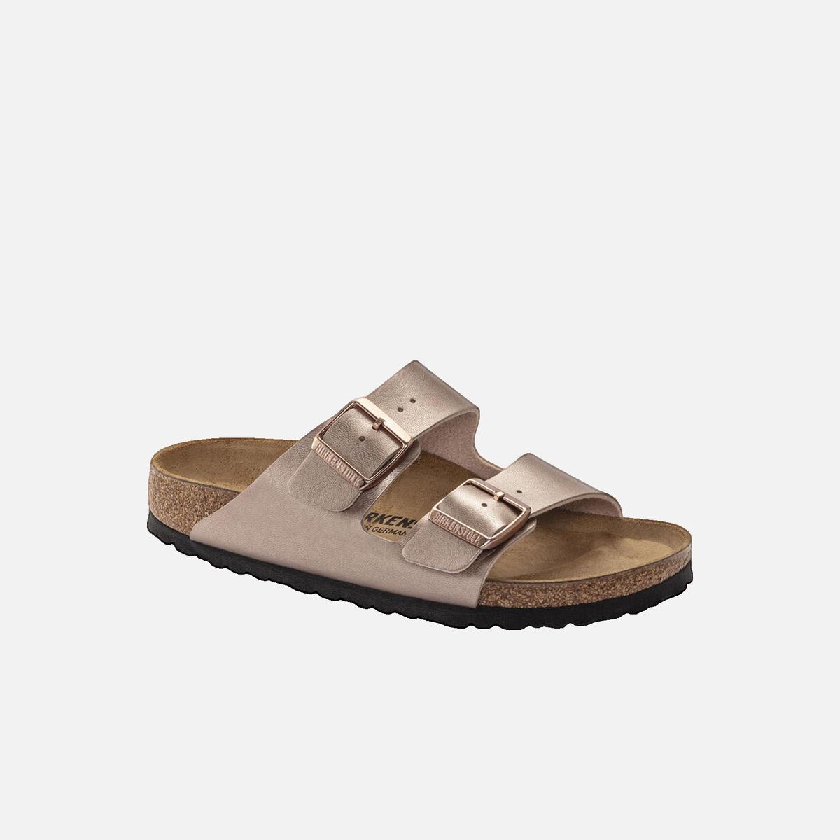 Arizona flat sandals BIRKENSTOCK Brown