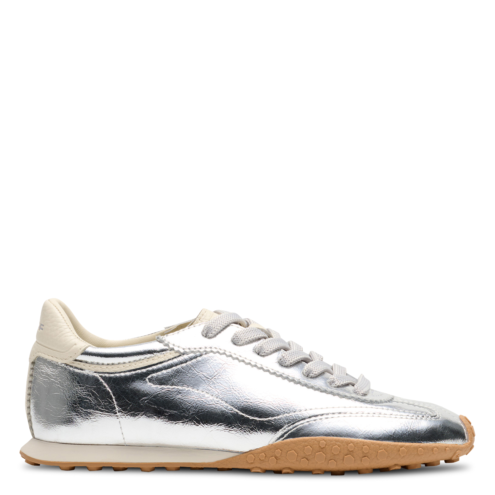 Niedrige Ledersneaker HOFF Silber
