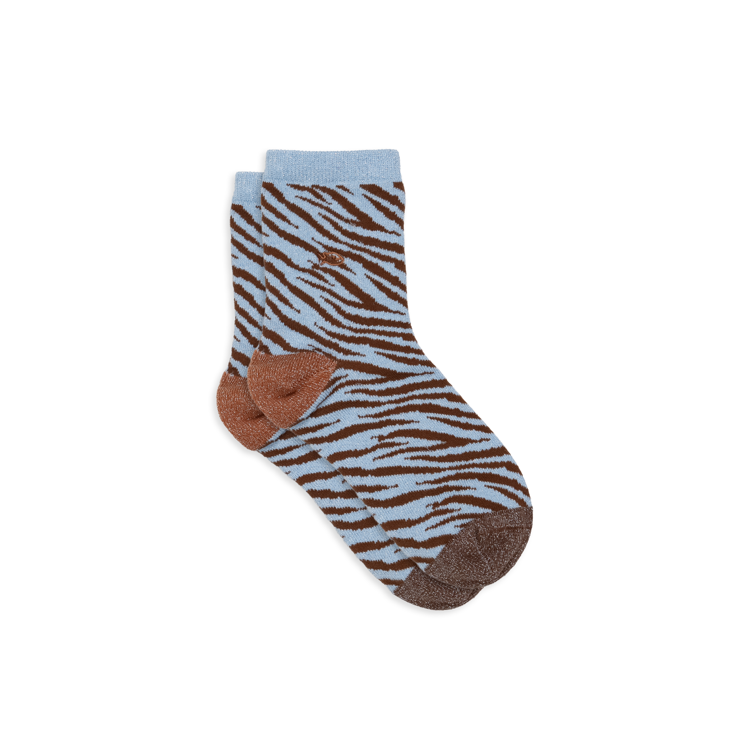 Combed Cotton Zebra Socks BILLYBELT