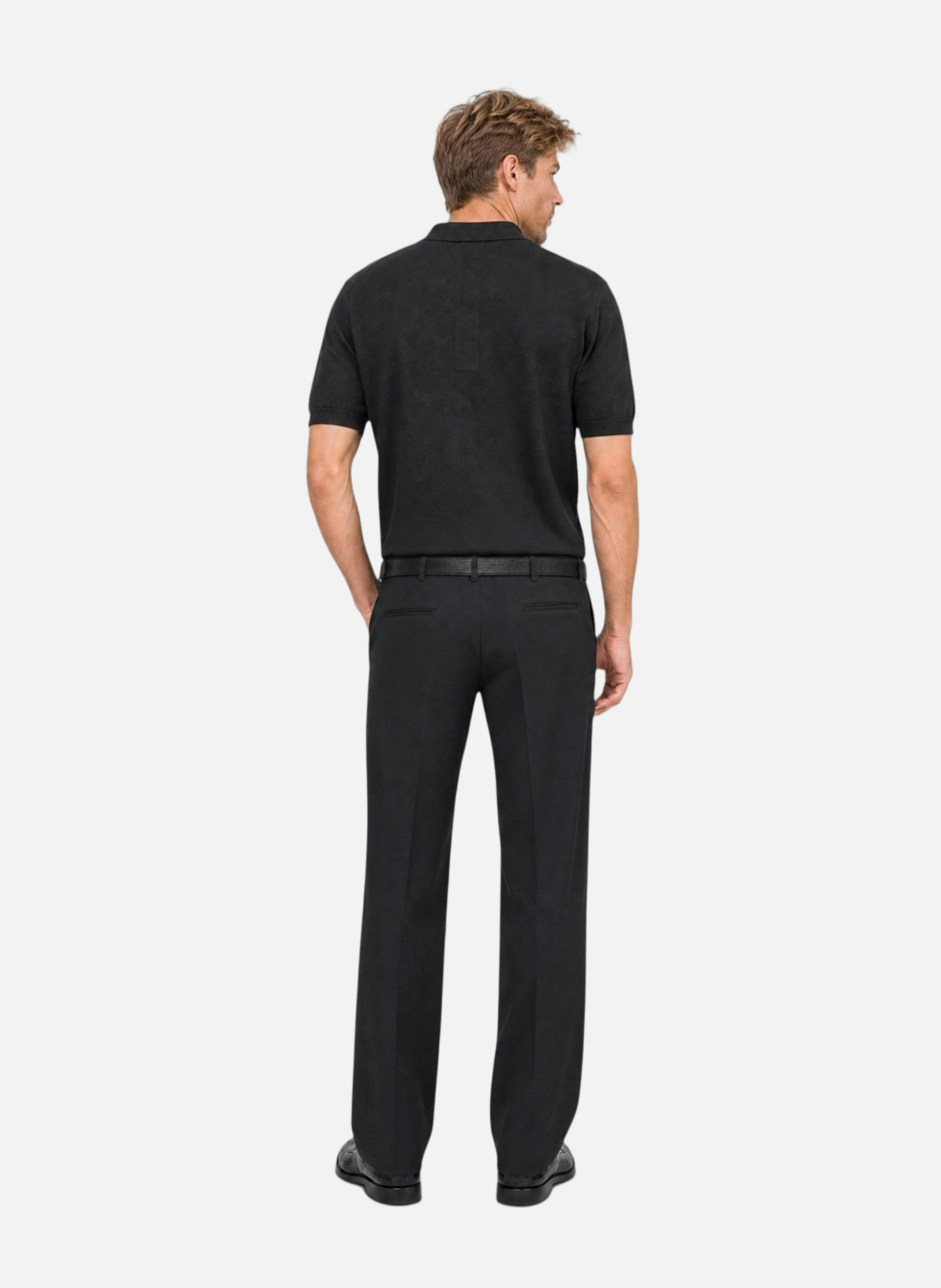 Black polo neck sweater THE KOOPLES Black
