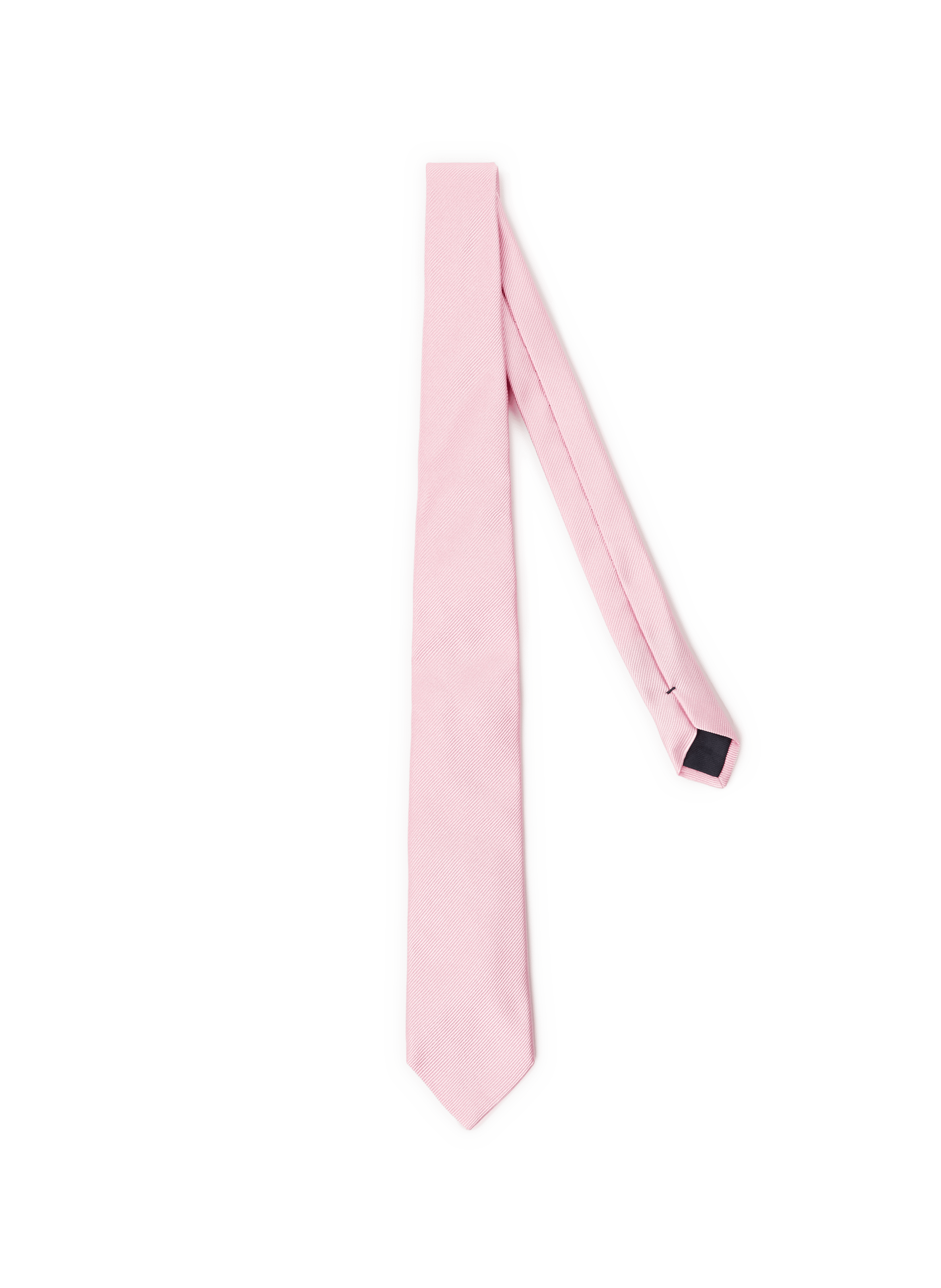Solid silk tie AU PRINTEMPS PARIS