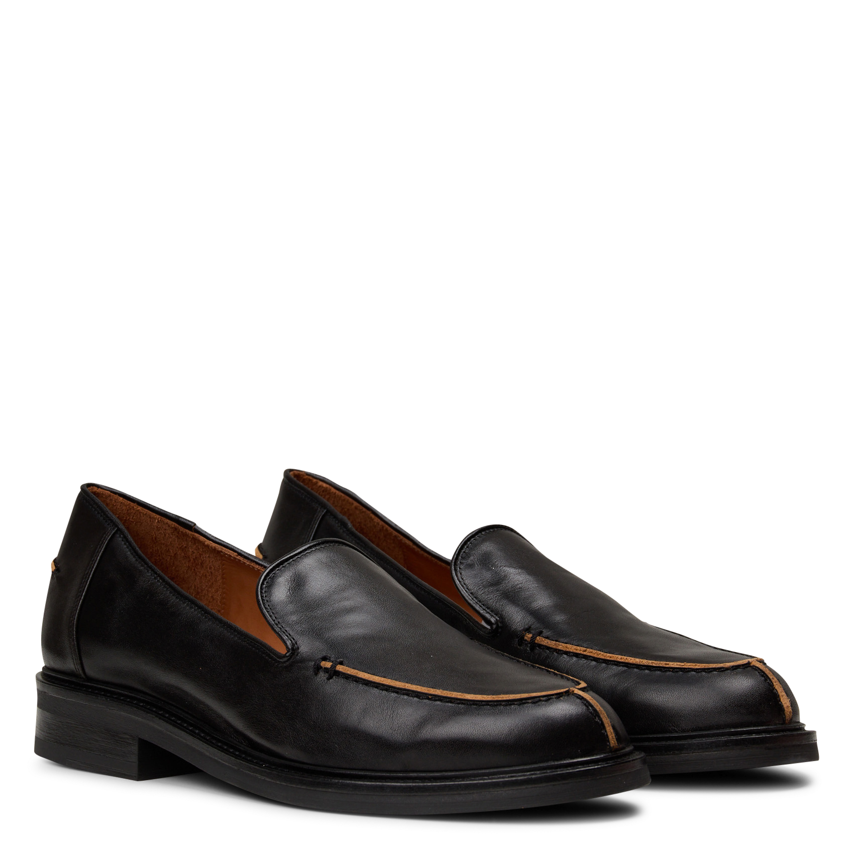 Leren loafers BILLI BI Zwart