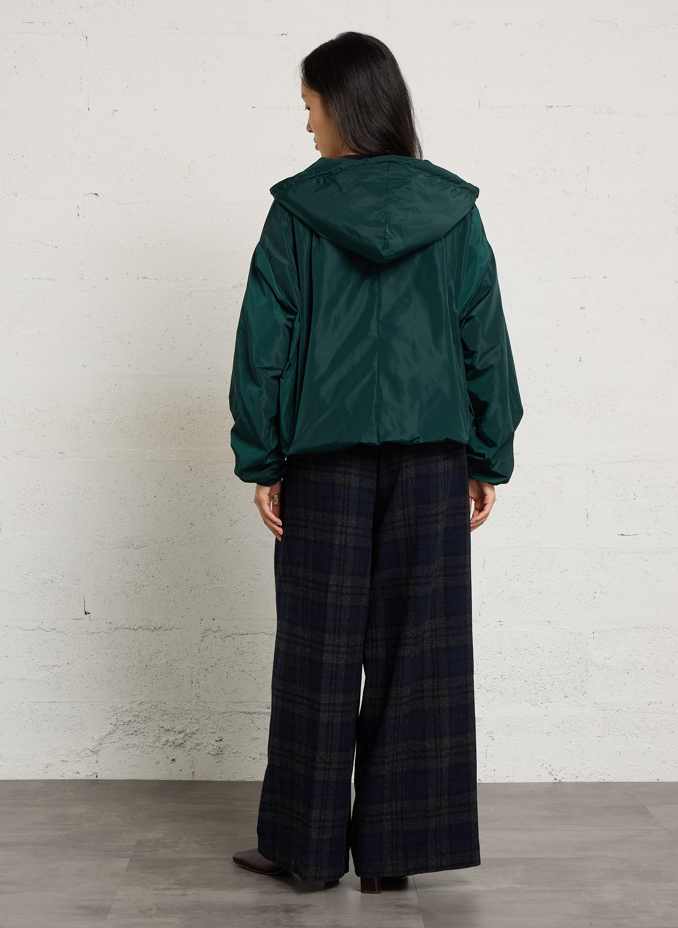Veste droite à capuche NEWTONE Vert