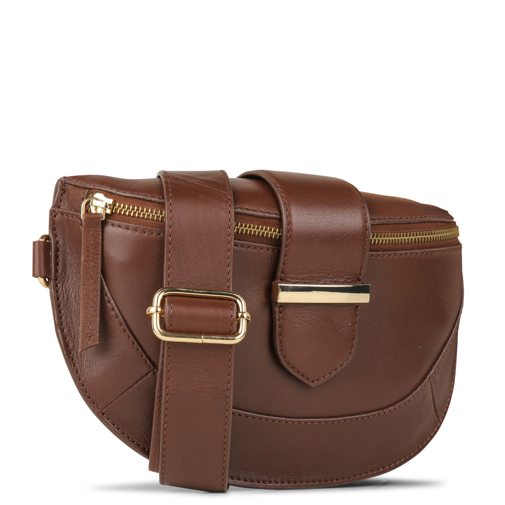 Leren heuptasje | Rood MAISON 123 Dames