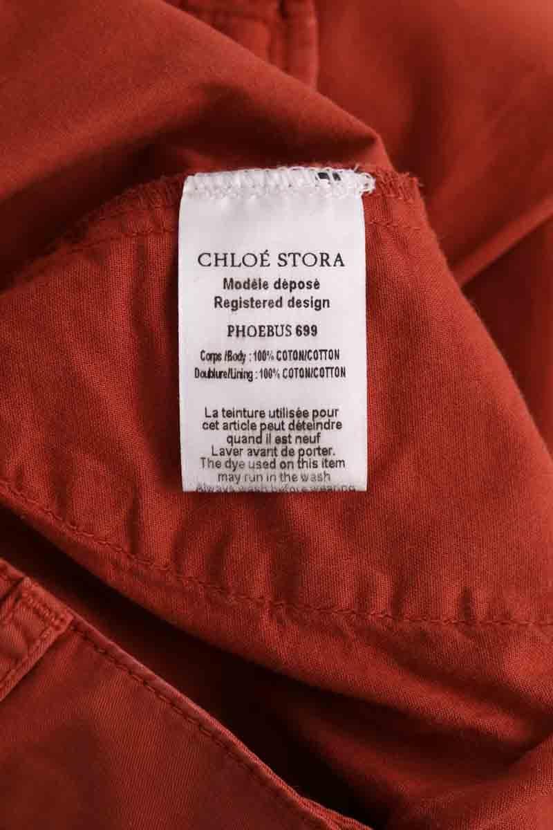 Straight-leg pants CHLOE STORA - SECONDE MAIN Orange