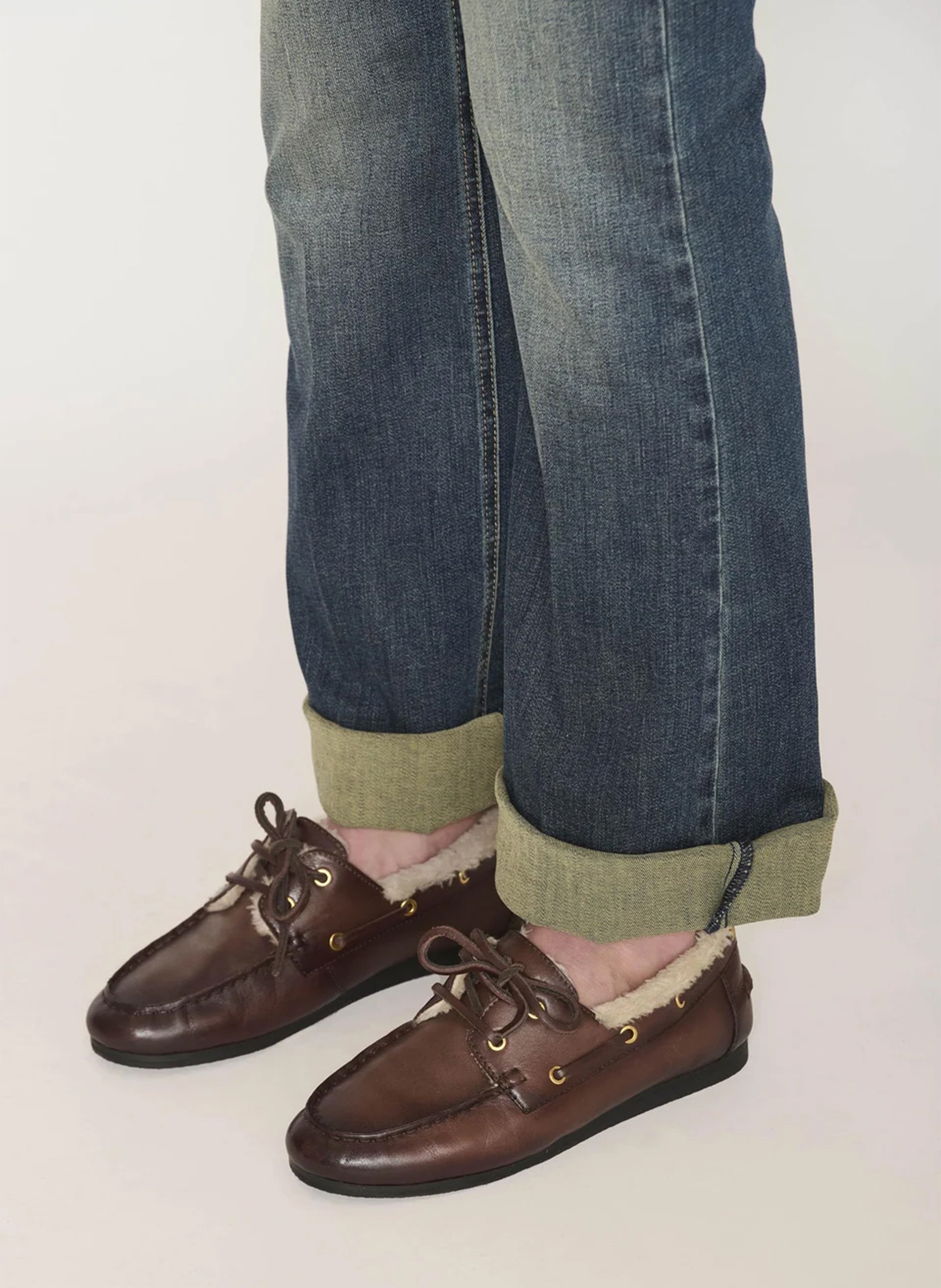 Leder-Mokassins MKT Braun
