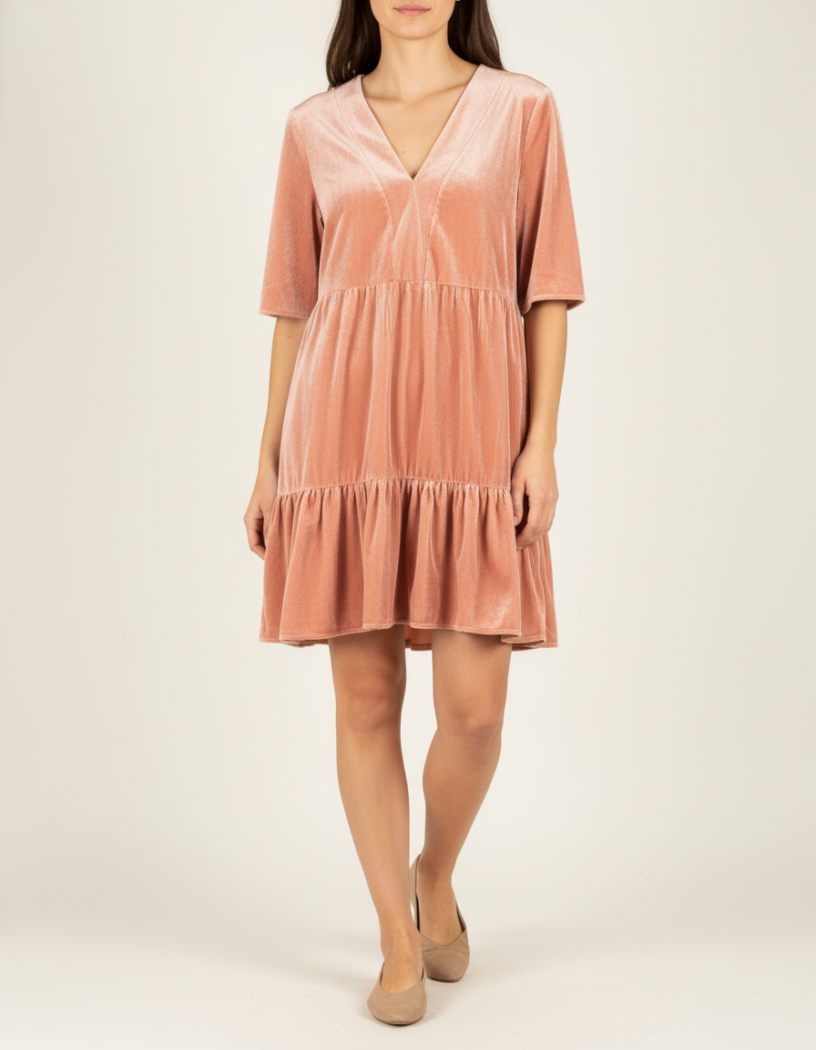 Short & midi dress Laura Laval - Seconde Main Pink