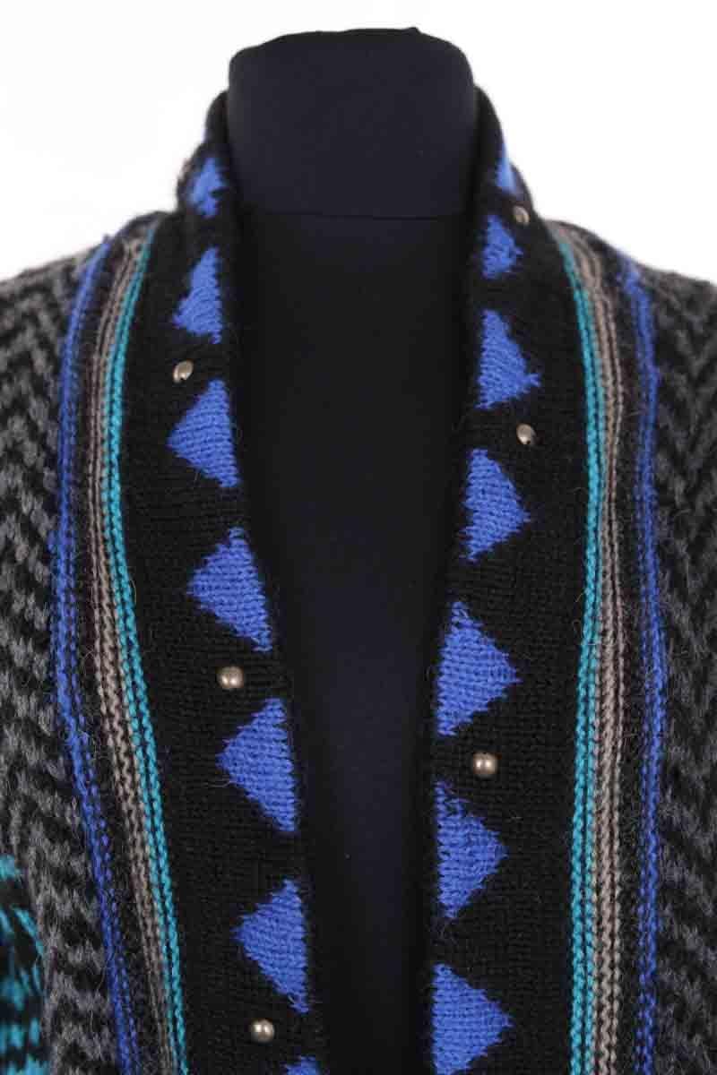 Alpaca wool cardigan ANTIK BATIK - Seconde Main Multicolored