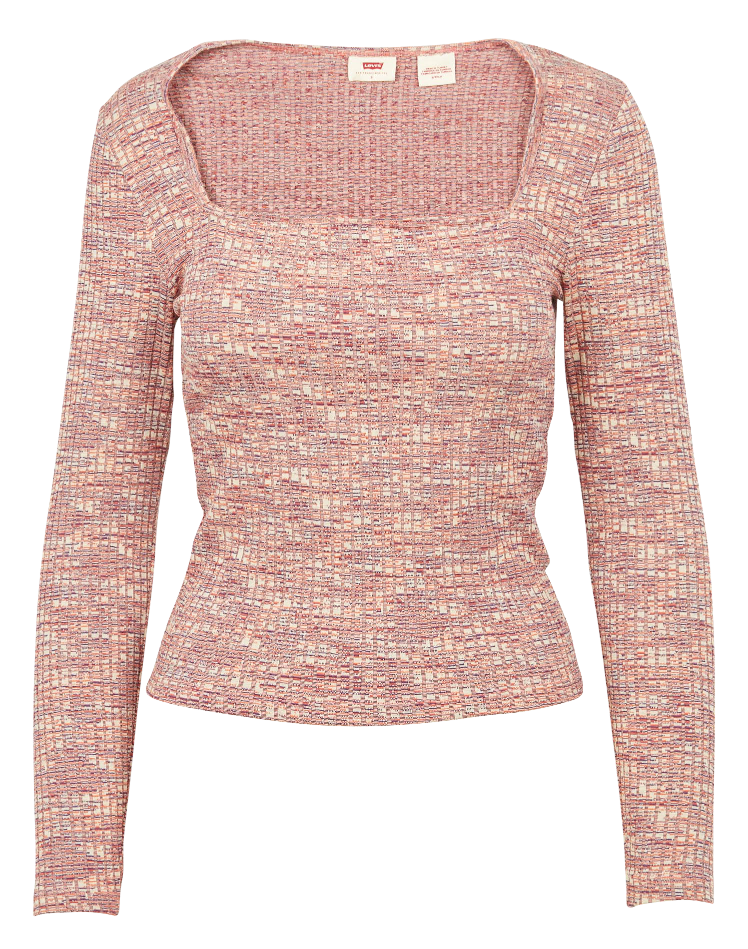 Top col carré moulant  LEVI'S Multicolore