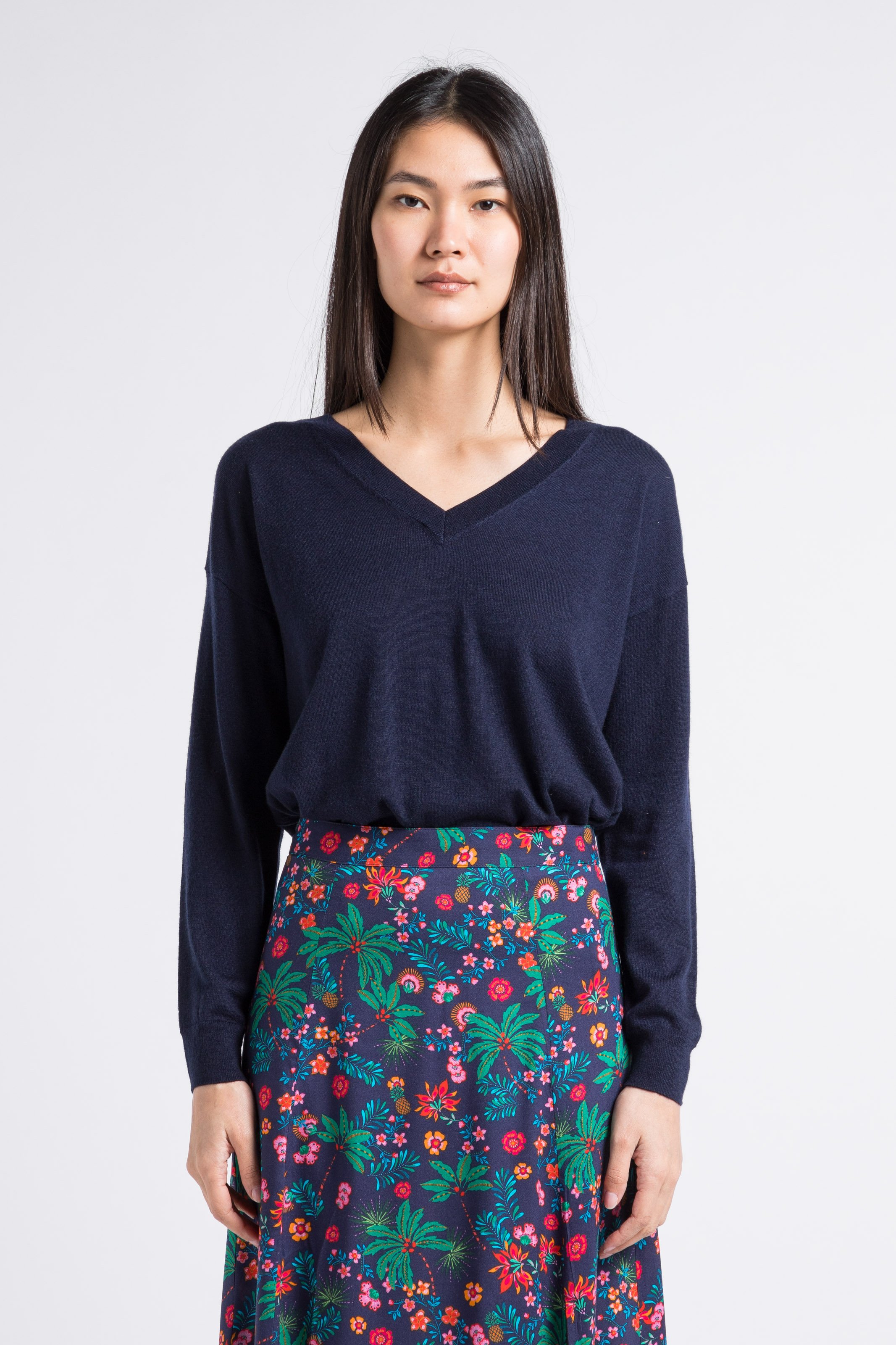 Pull maille fine ample LA PETITE ETOILE