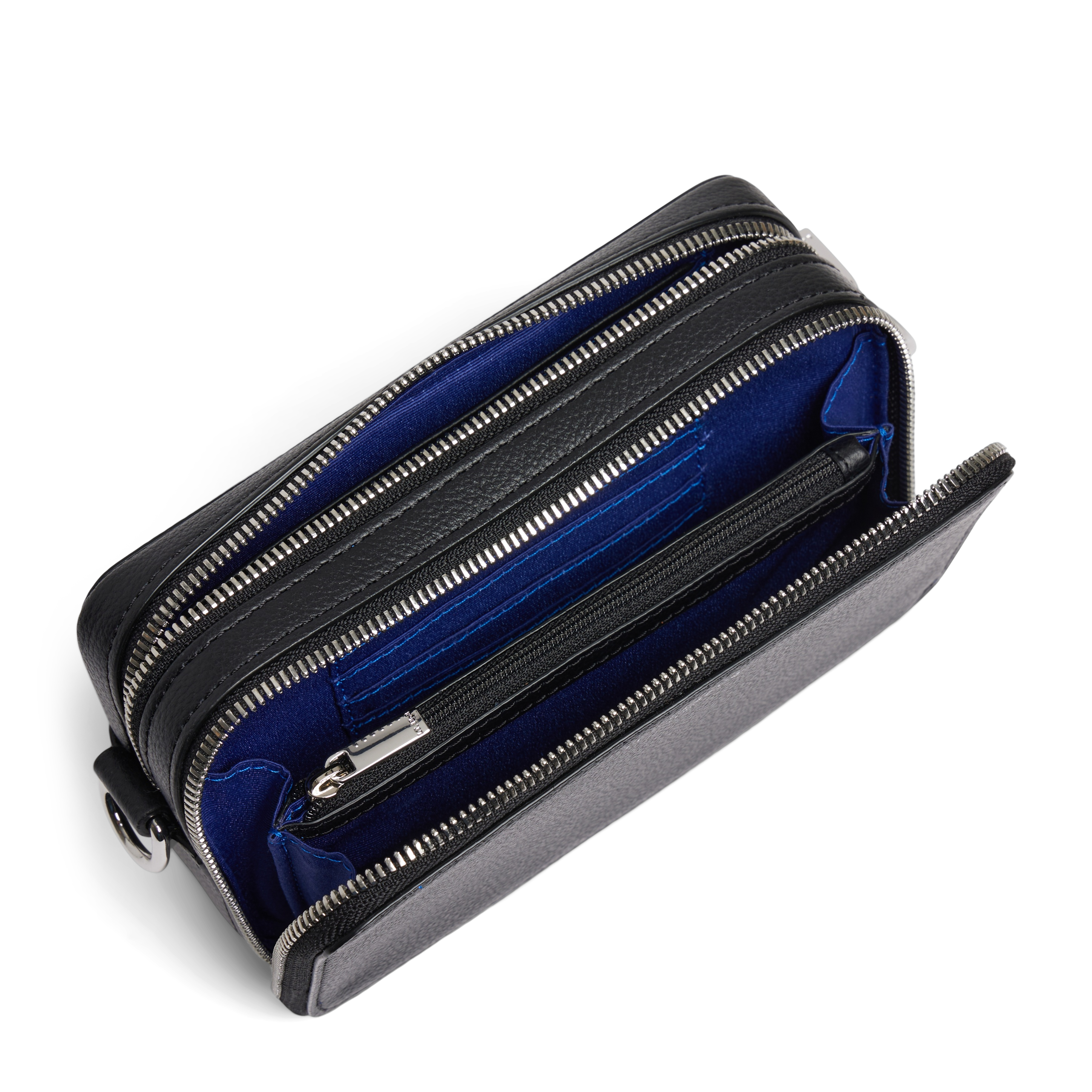 Sac bandoulière en cuir LE TANNEUR Black