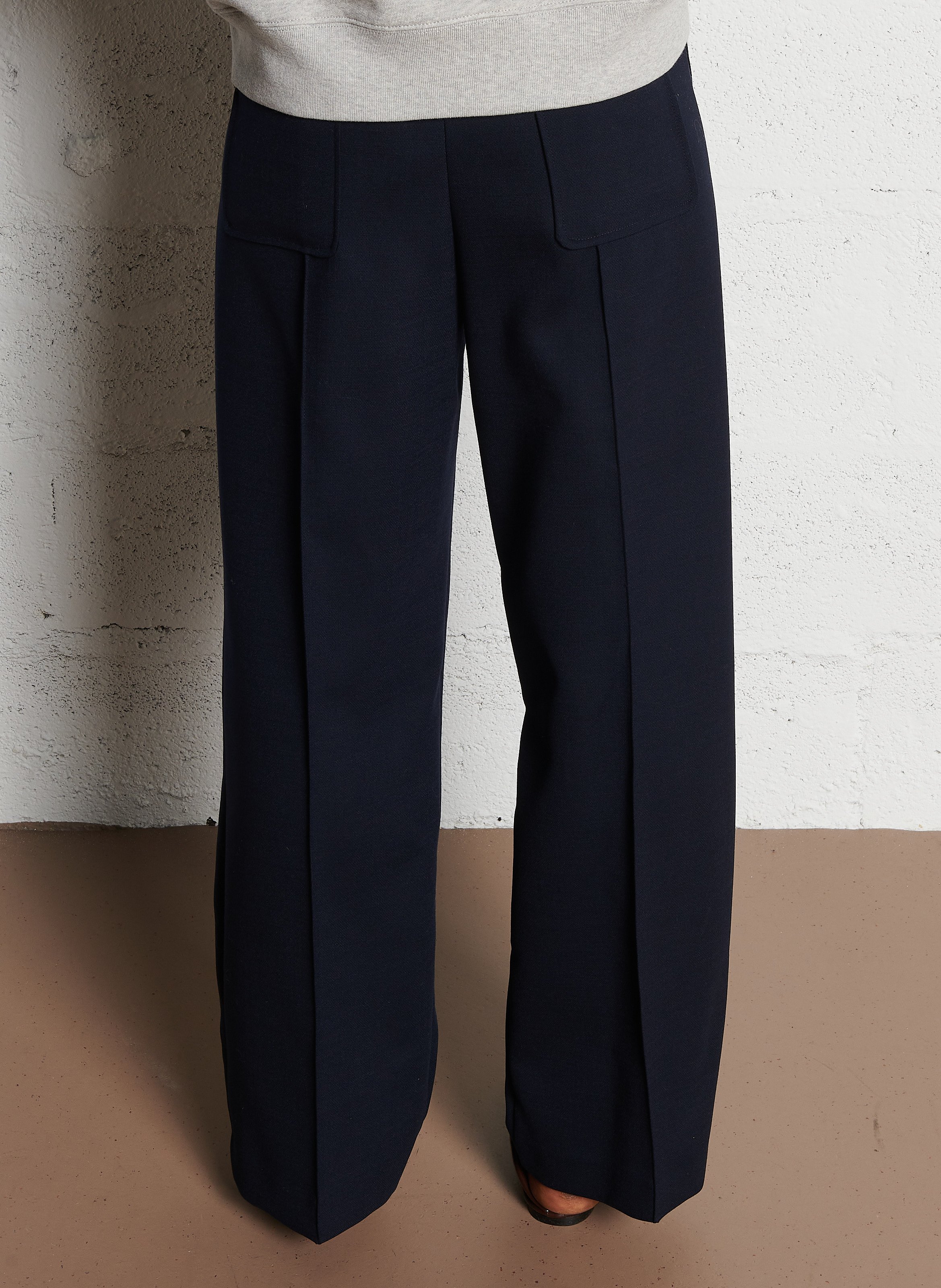 Wide-leg pants SOEUR Blue