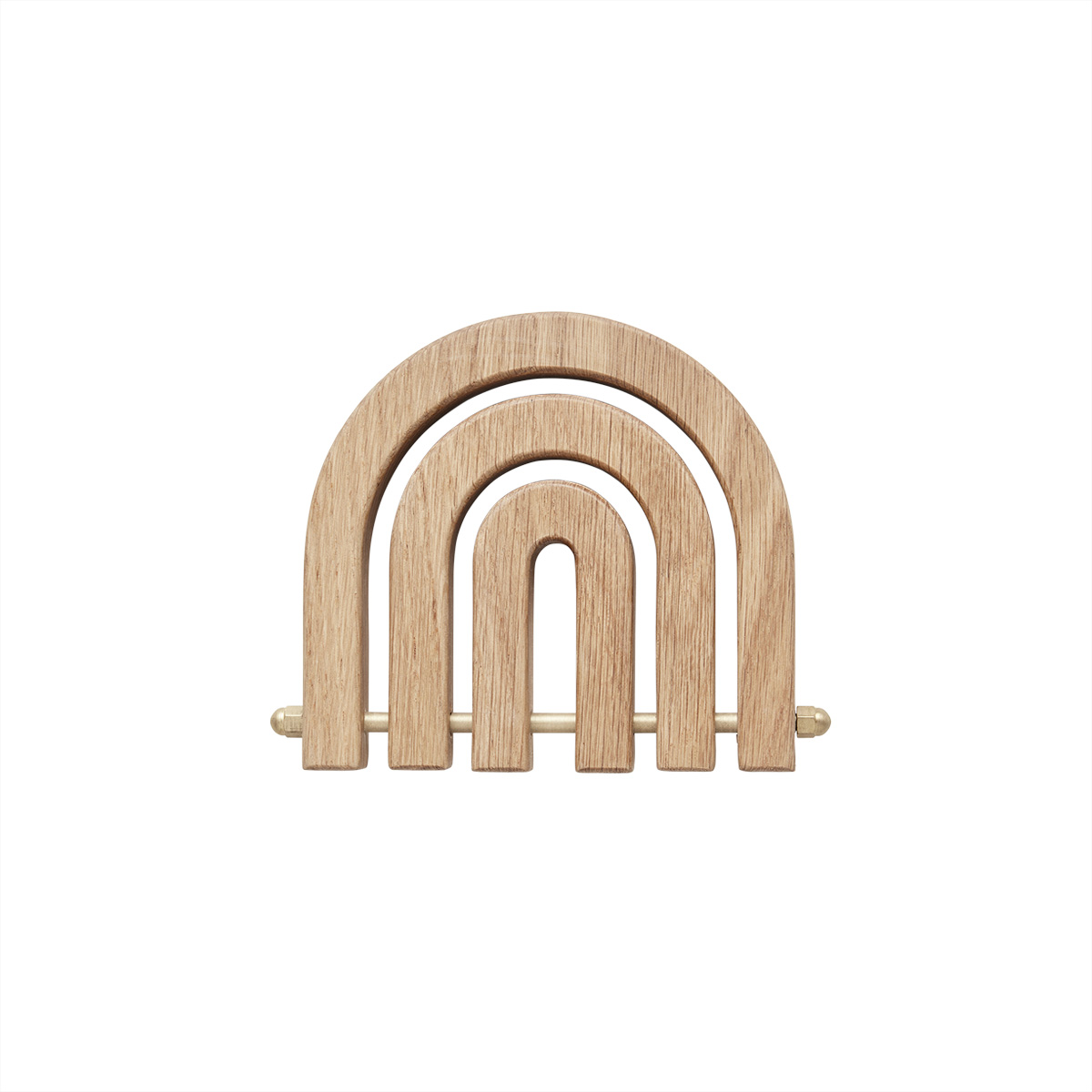 Wooden trivet OYOY LIVING DESIGN Beige