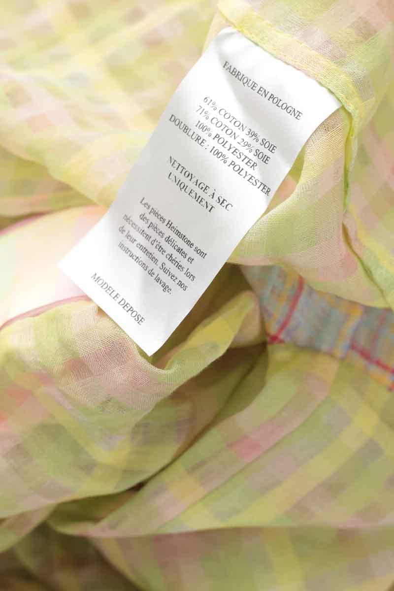 Cotton shirt HEIMSTONE - Seconde Main Yellow