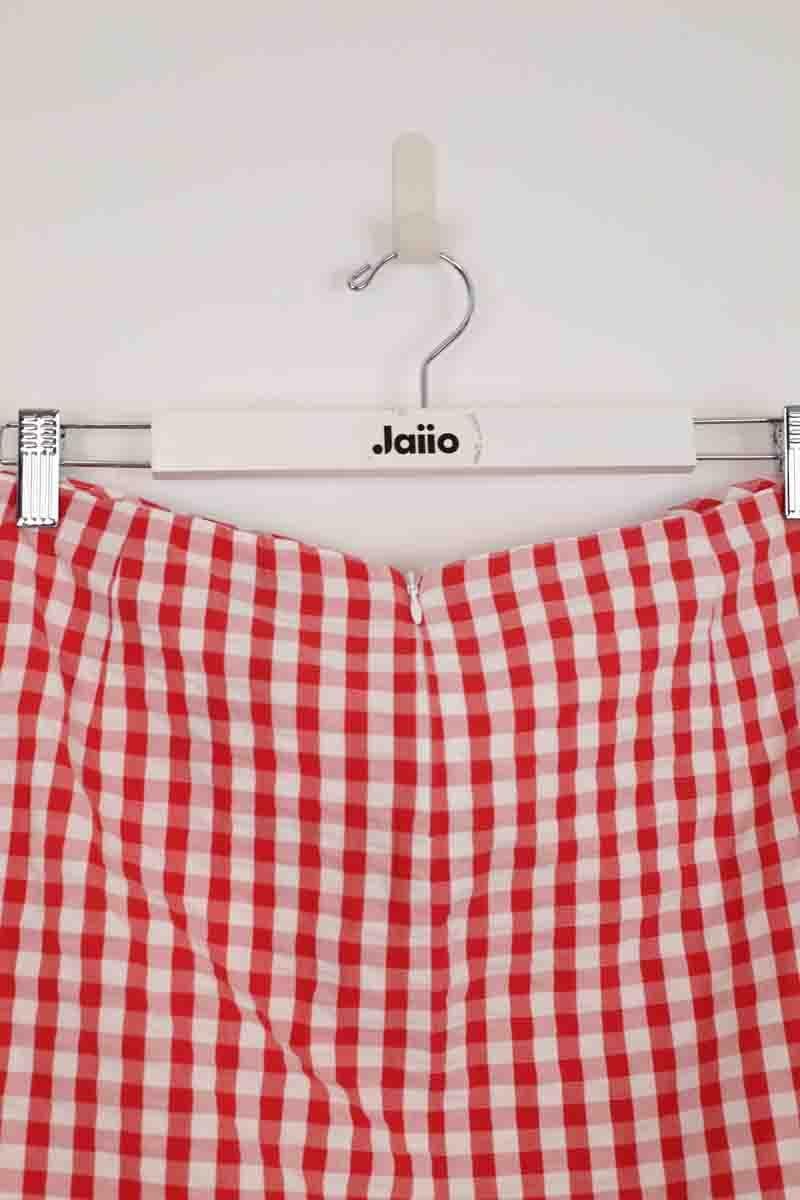 Cotton mini skirt BIMBA Y LOLA - Seconde main Red