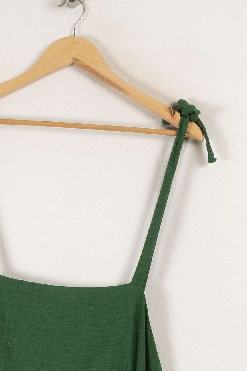 Cotton dress SEZANE - Seconde main Green