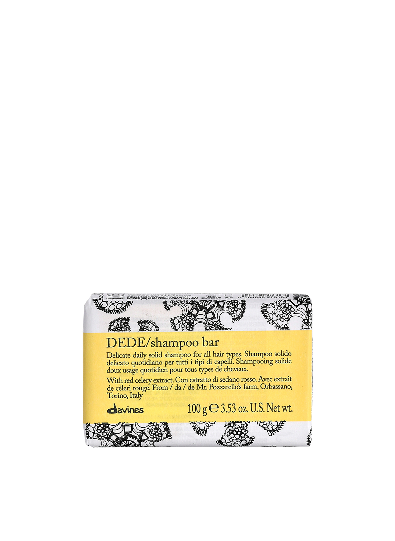 DEDE/ SHAMPOO BAR DAVINES No color