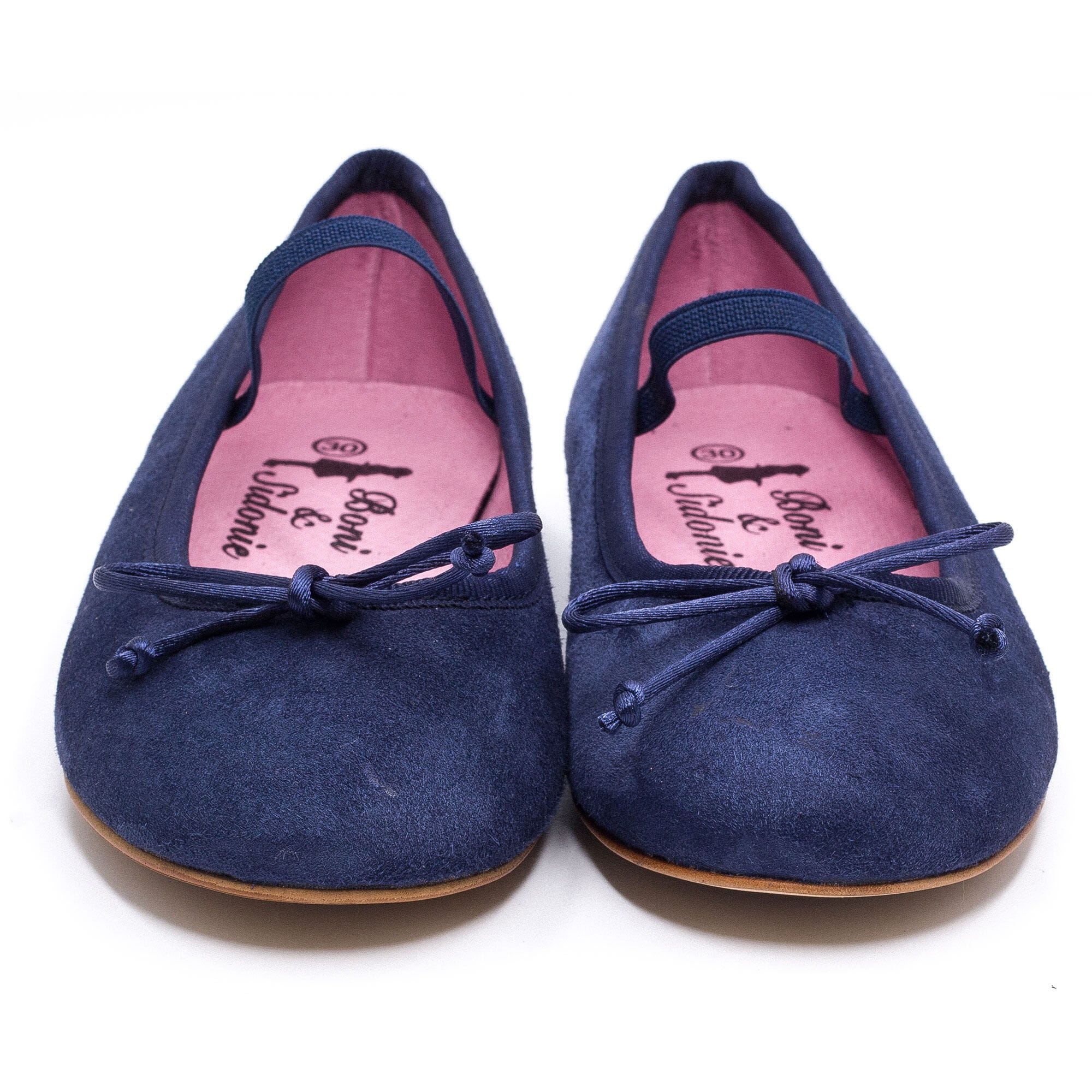 Ballerine bleu marine Boni & Sidonie Bleu