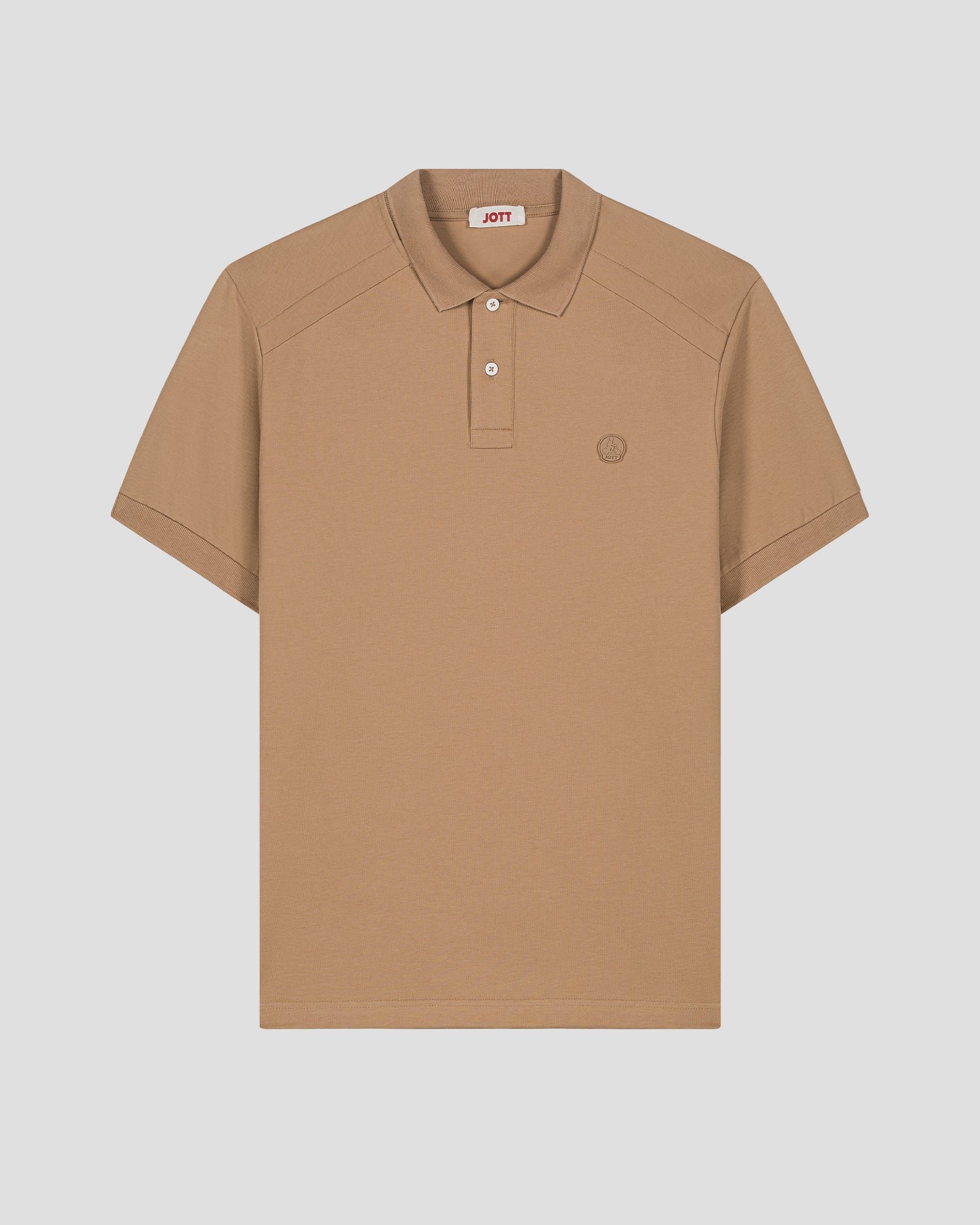 Alvaro cotton polo JOTT Brown