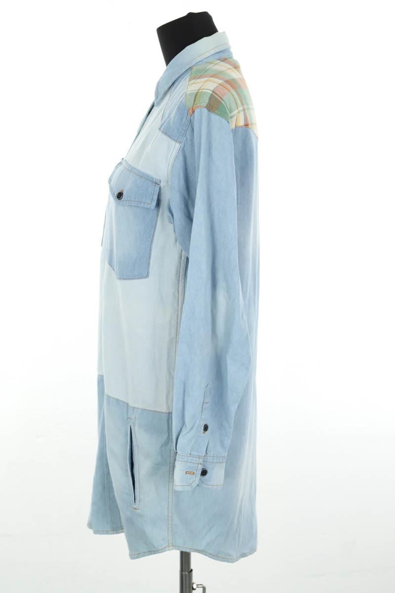 Cotton dress ISABEL MARANT ÉTOILE - SECONDE MAIN Blue