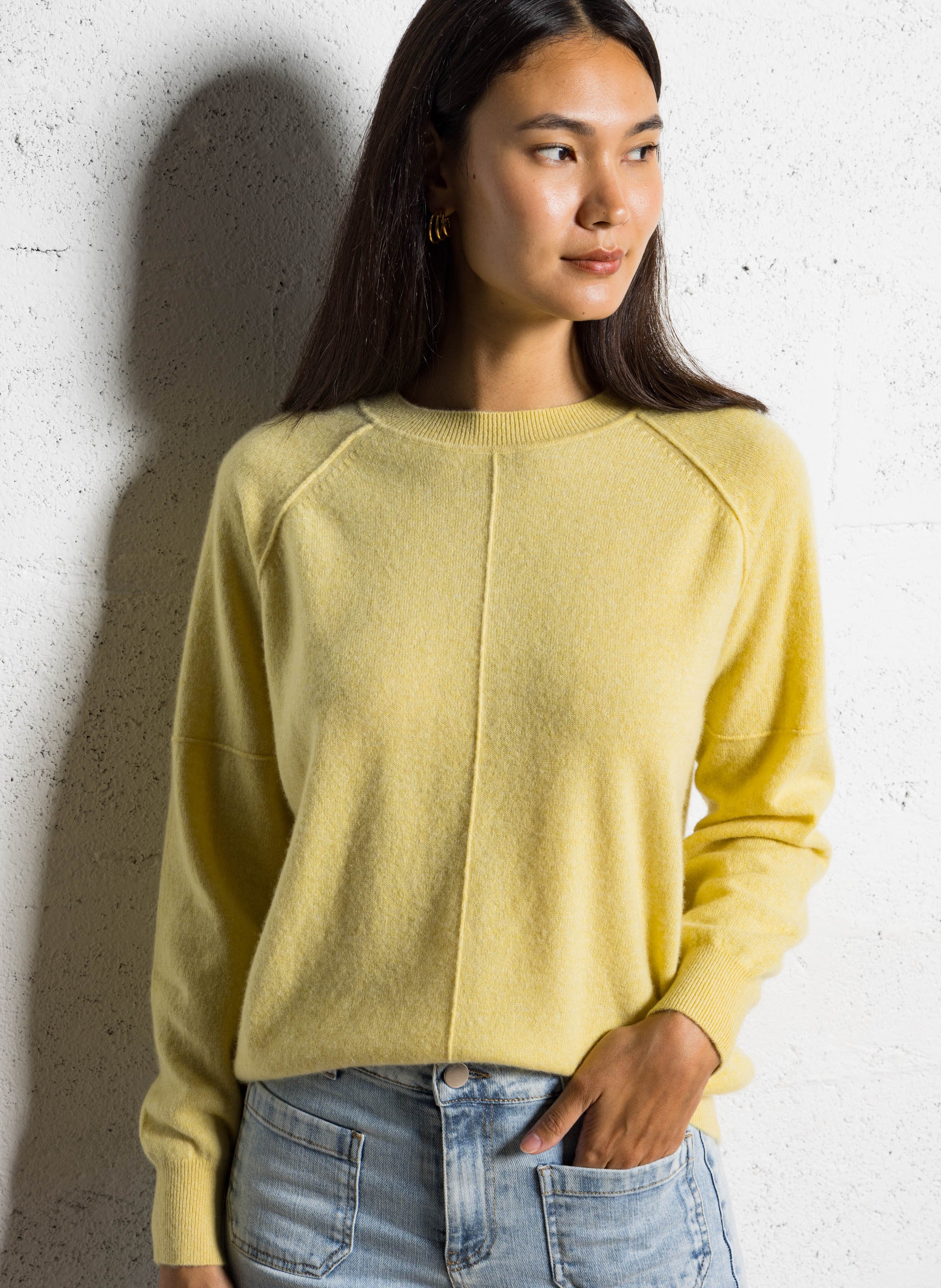 Belted cashmere sweater MAISON 123