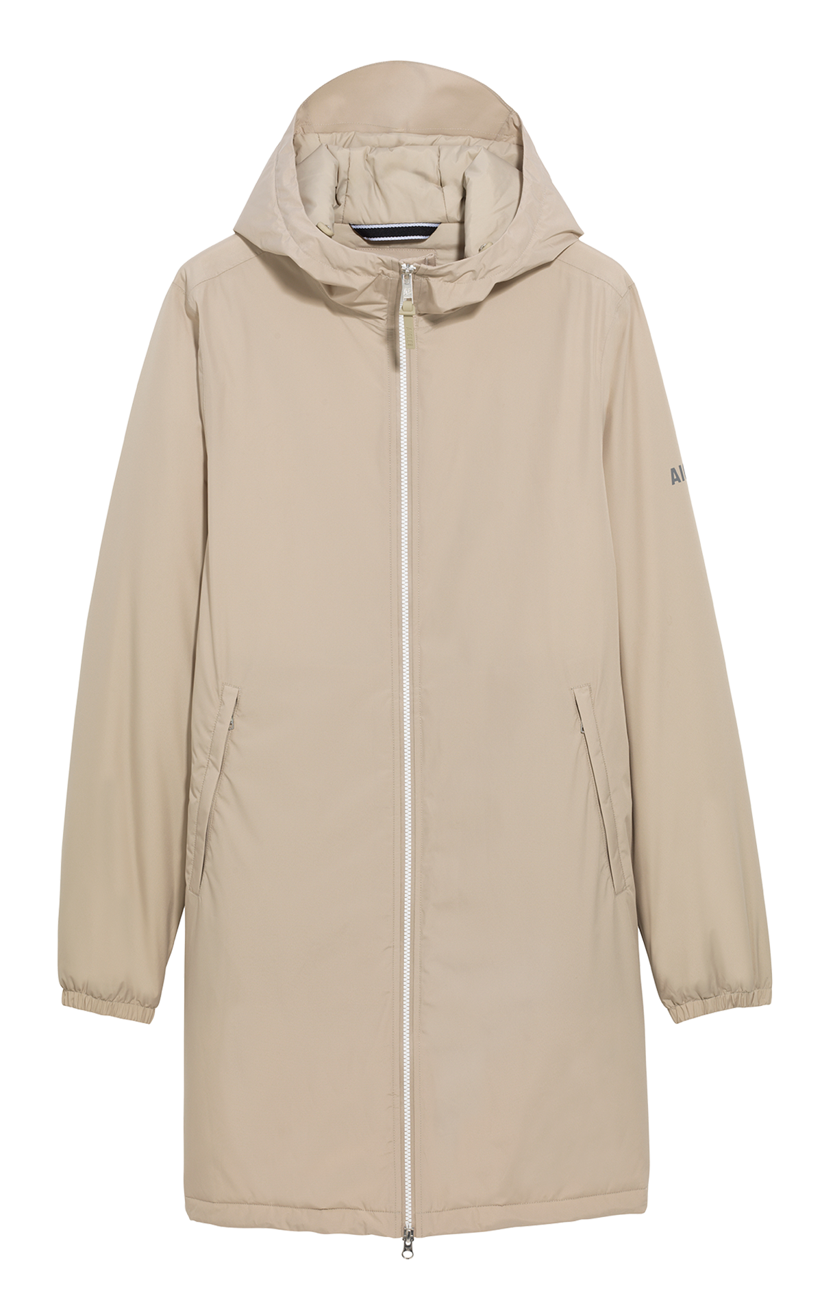 Parka droite col montant AIGLE Beige