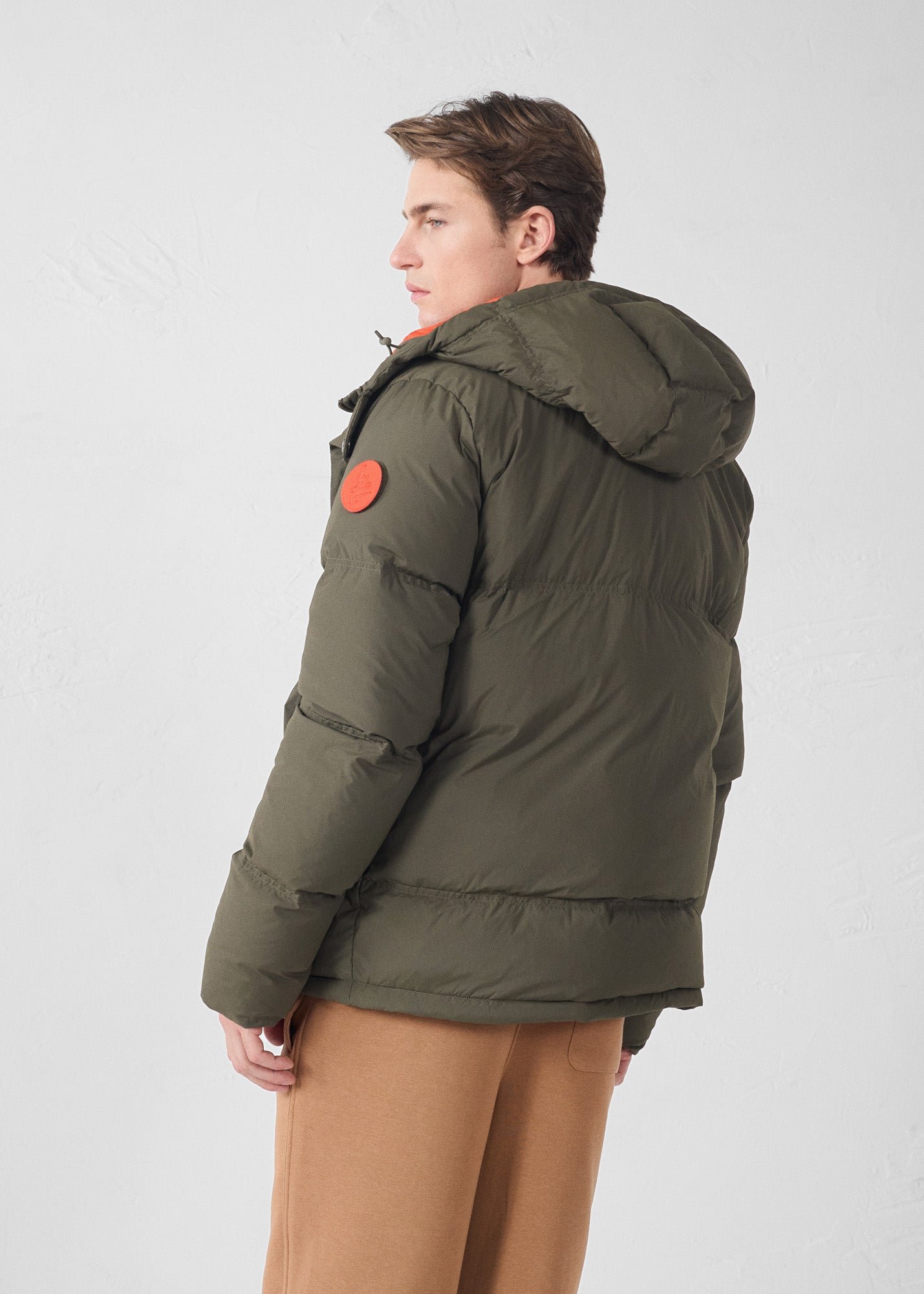 Sanji puffer cold weather jacket JOTT Green