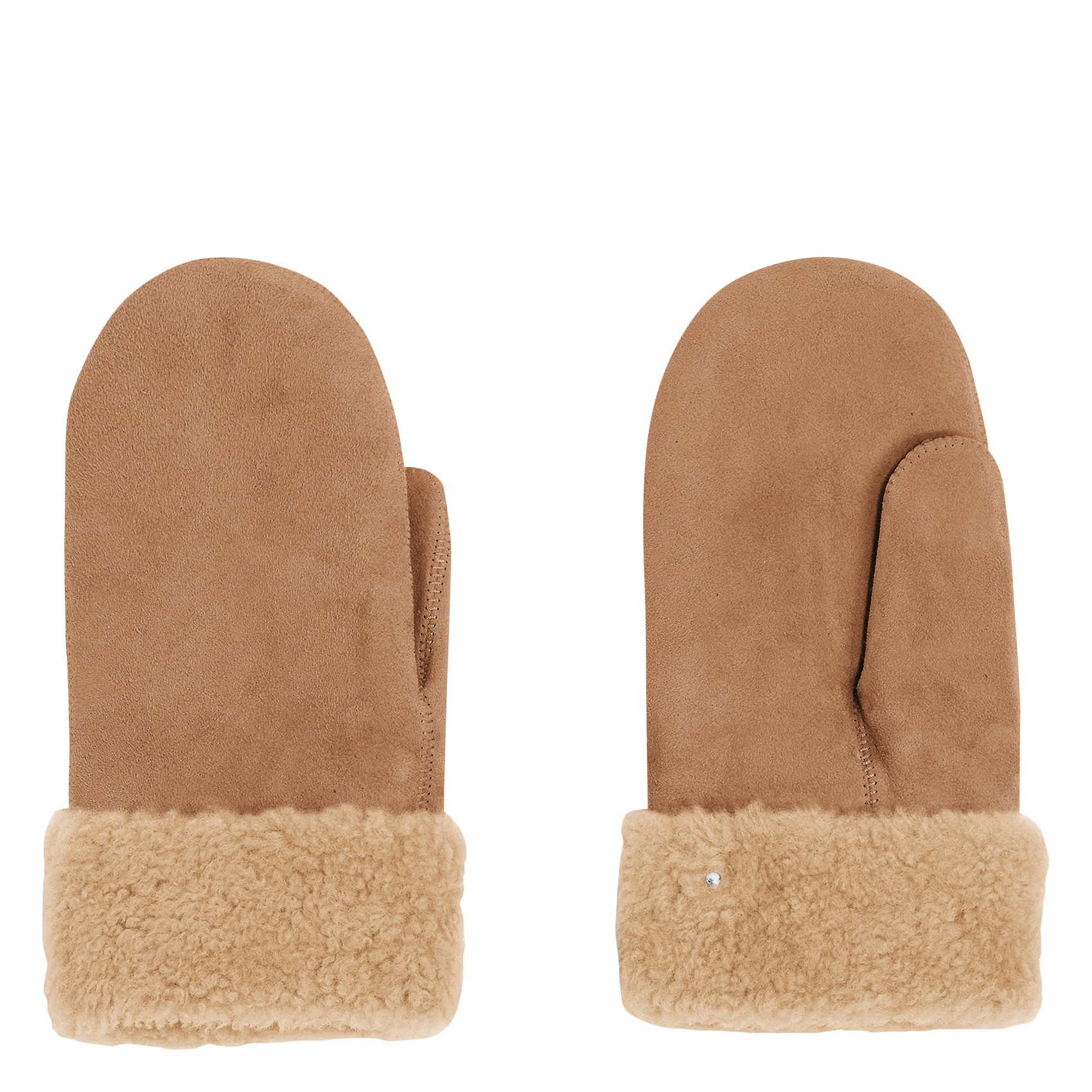 Wool mittens ILDA'S SHEEP Beige