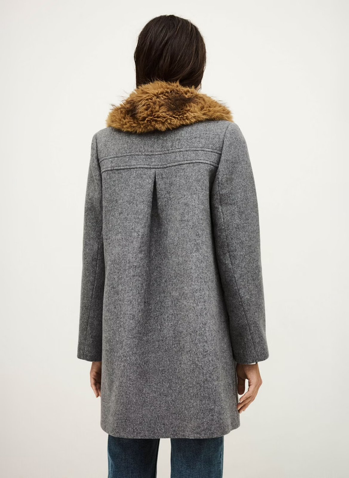 Alpaca wool coat  BA&SH Black