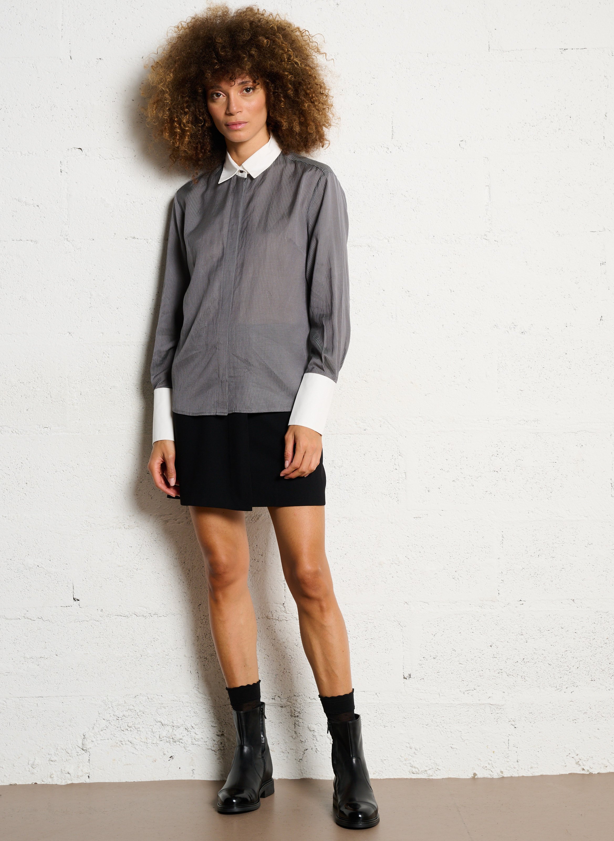 Bianca - Lederstiefeletten BILLI BI Schwarz