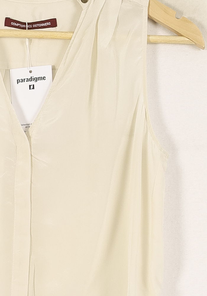 Tommy Badge T-shirt COMPTOIR DES COTONNIERS - Seconde main White