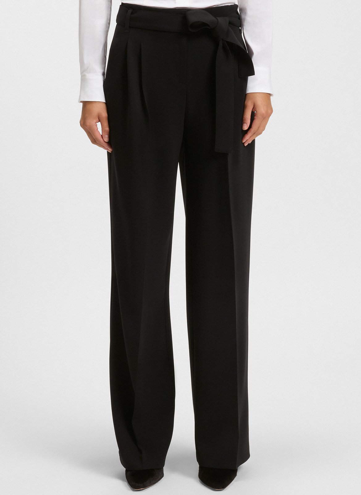 Pantalon à pinces  BOSS Noir