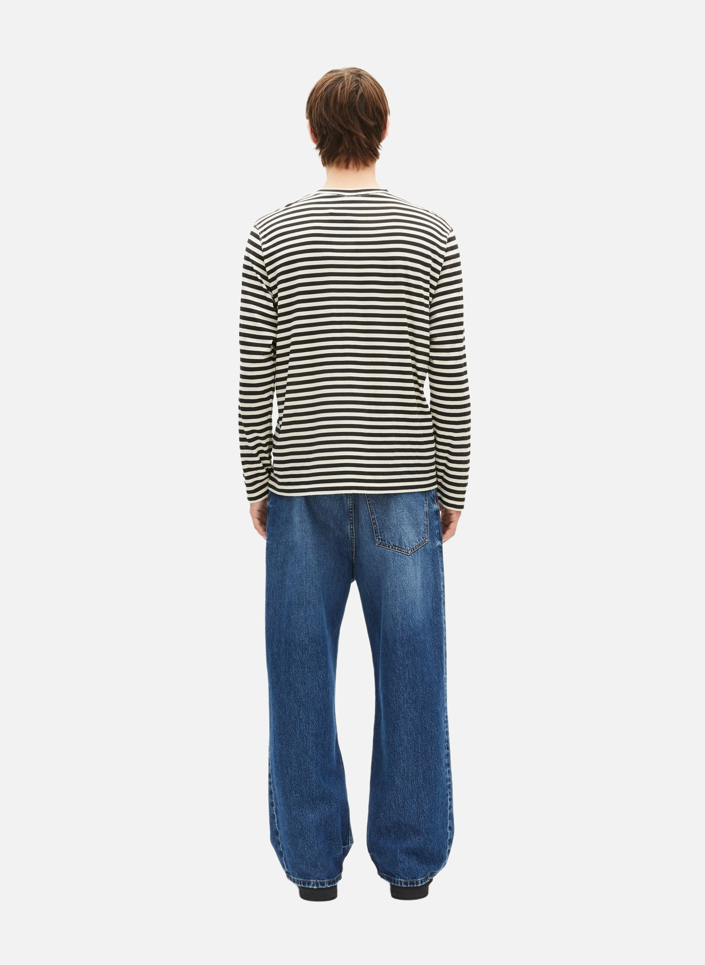 Long-sleeve striped T-shirt THE KOOPLES Beige