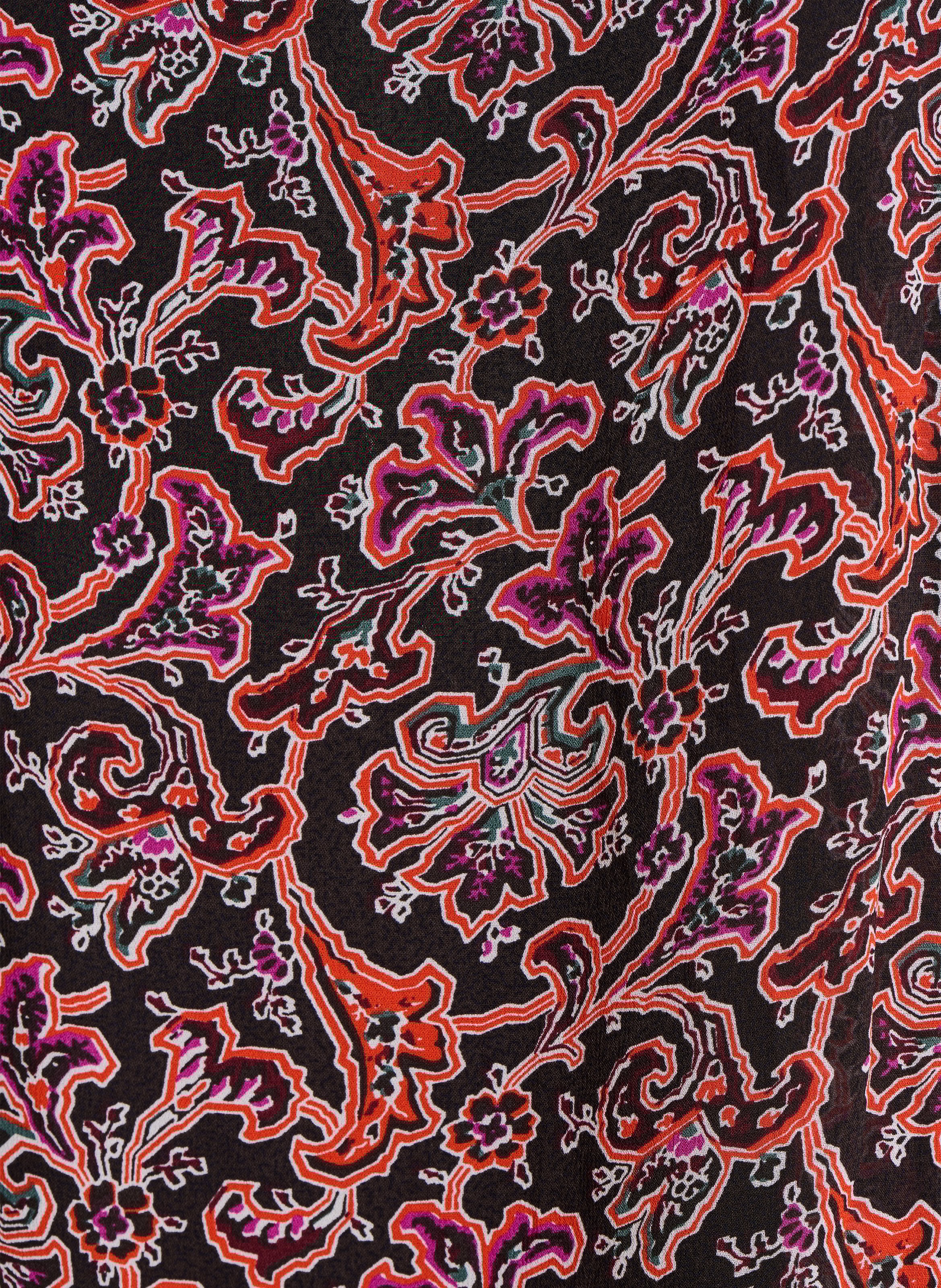 Jupe longue évasée à imprimé LA FEE MARABOUTEE Multicolore