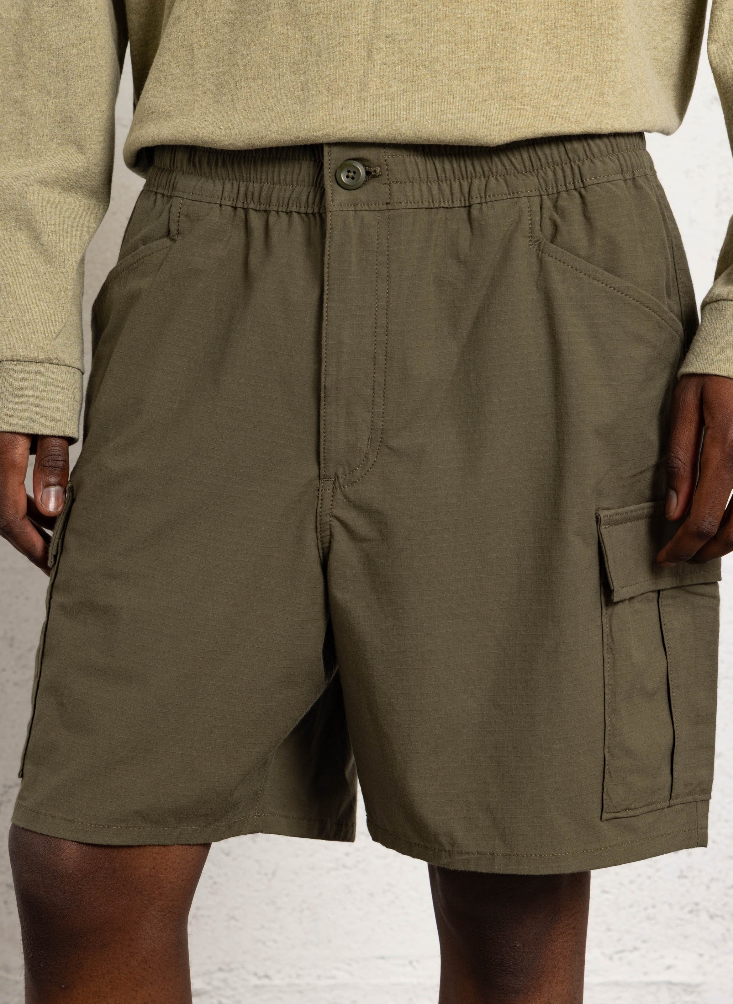 Straight shorts PATAGONIA Green