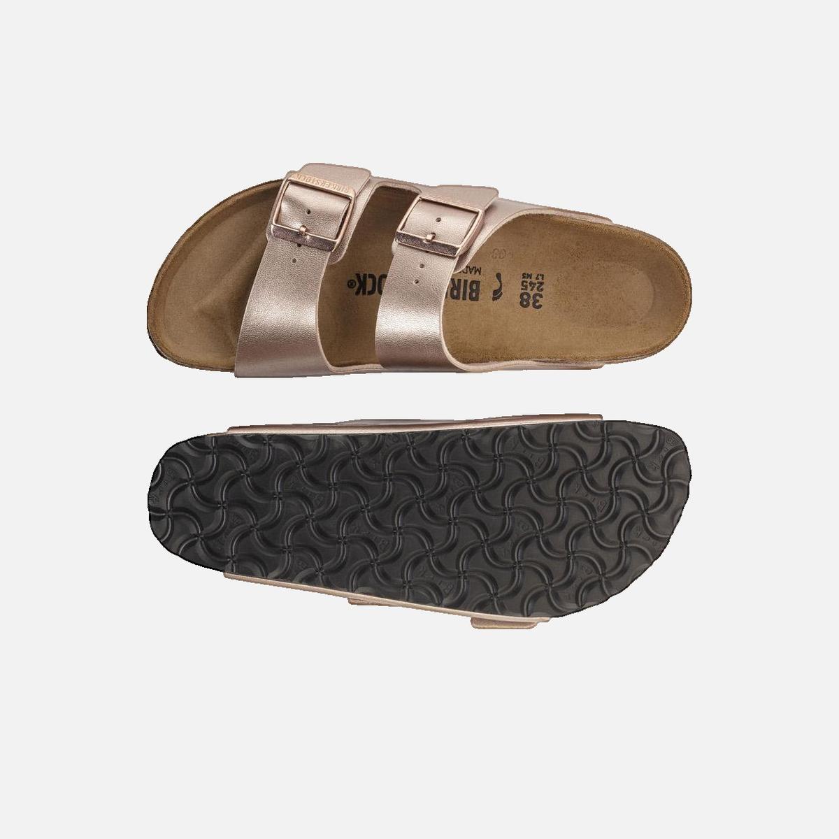 Arizona flat sandals BIRKENSTOCK Brown