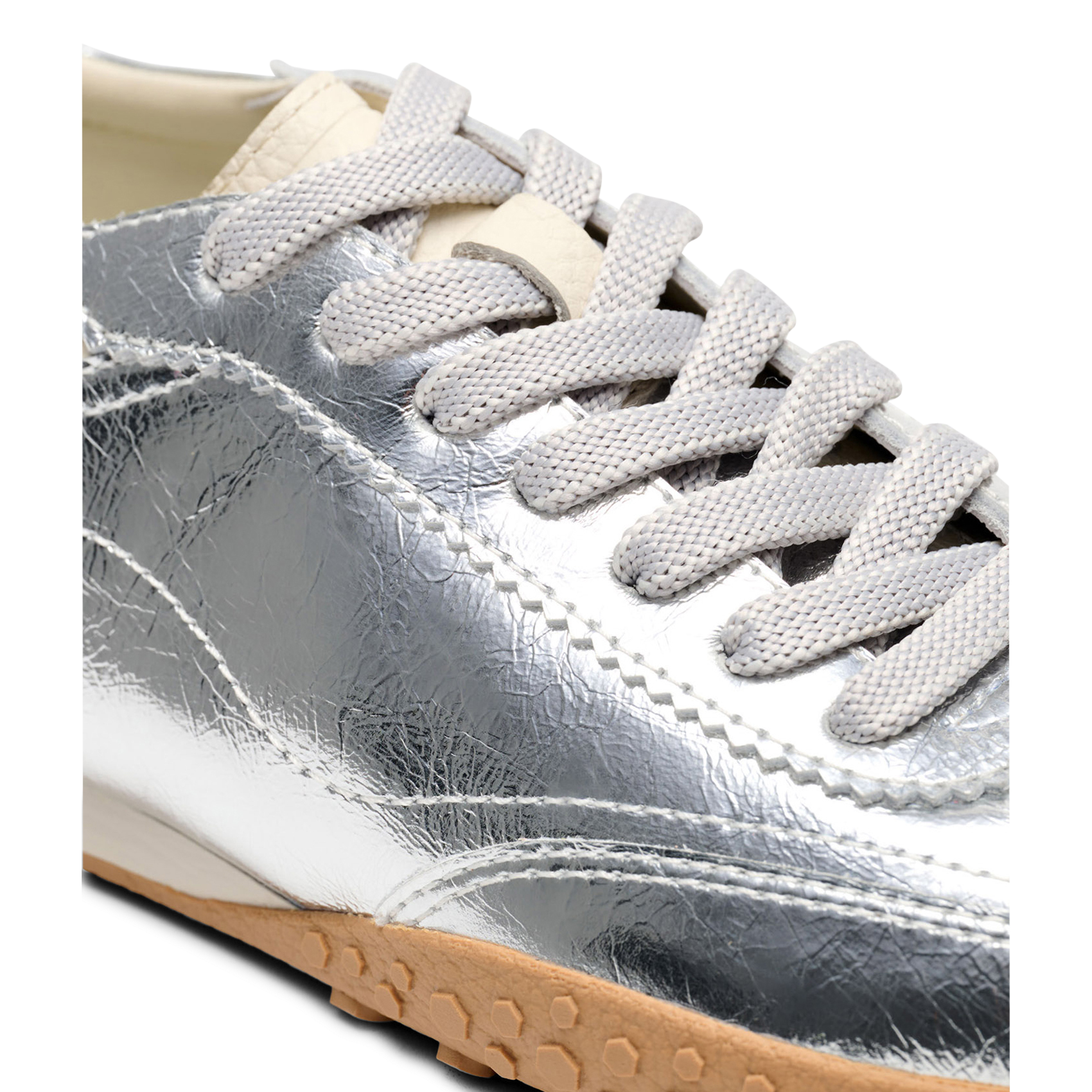 Niedrige Ledersneaker HOFF Silber