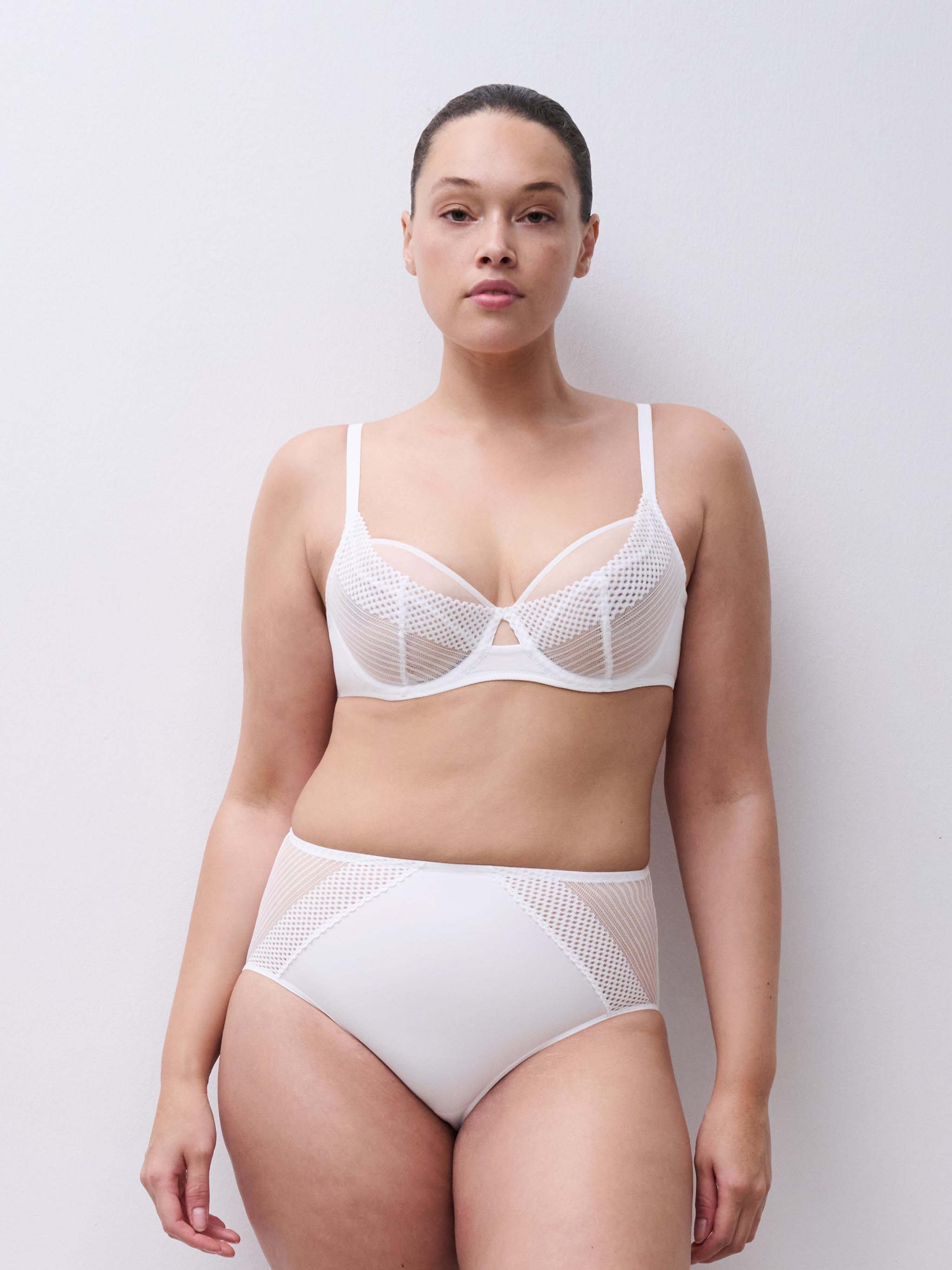 Full-cup bra CHANTELLE PULP White