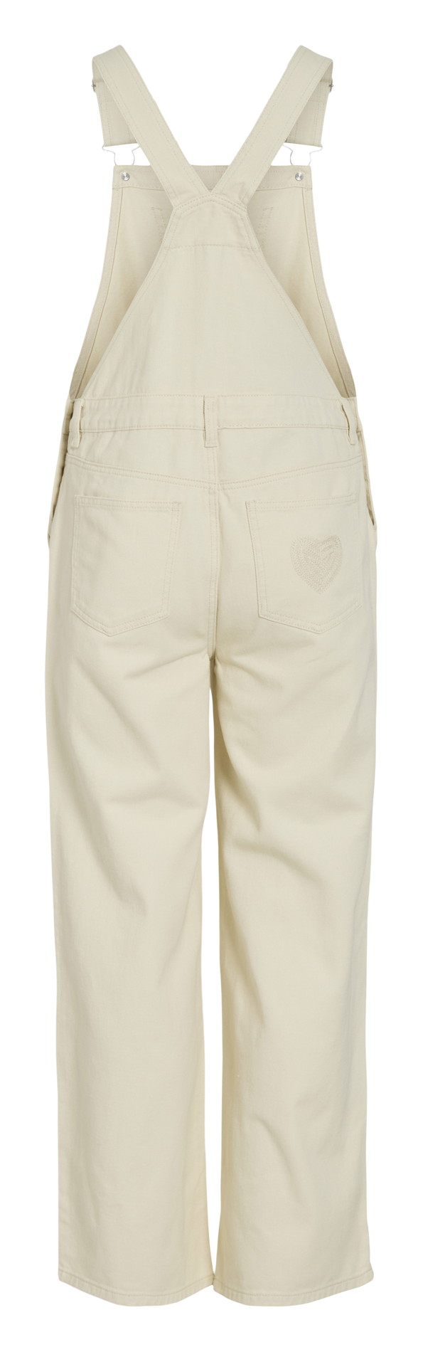 Latzhose aus Baumwolle VILA Beige
