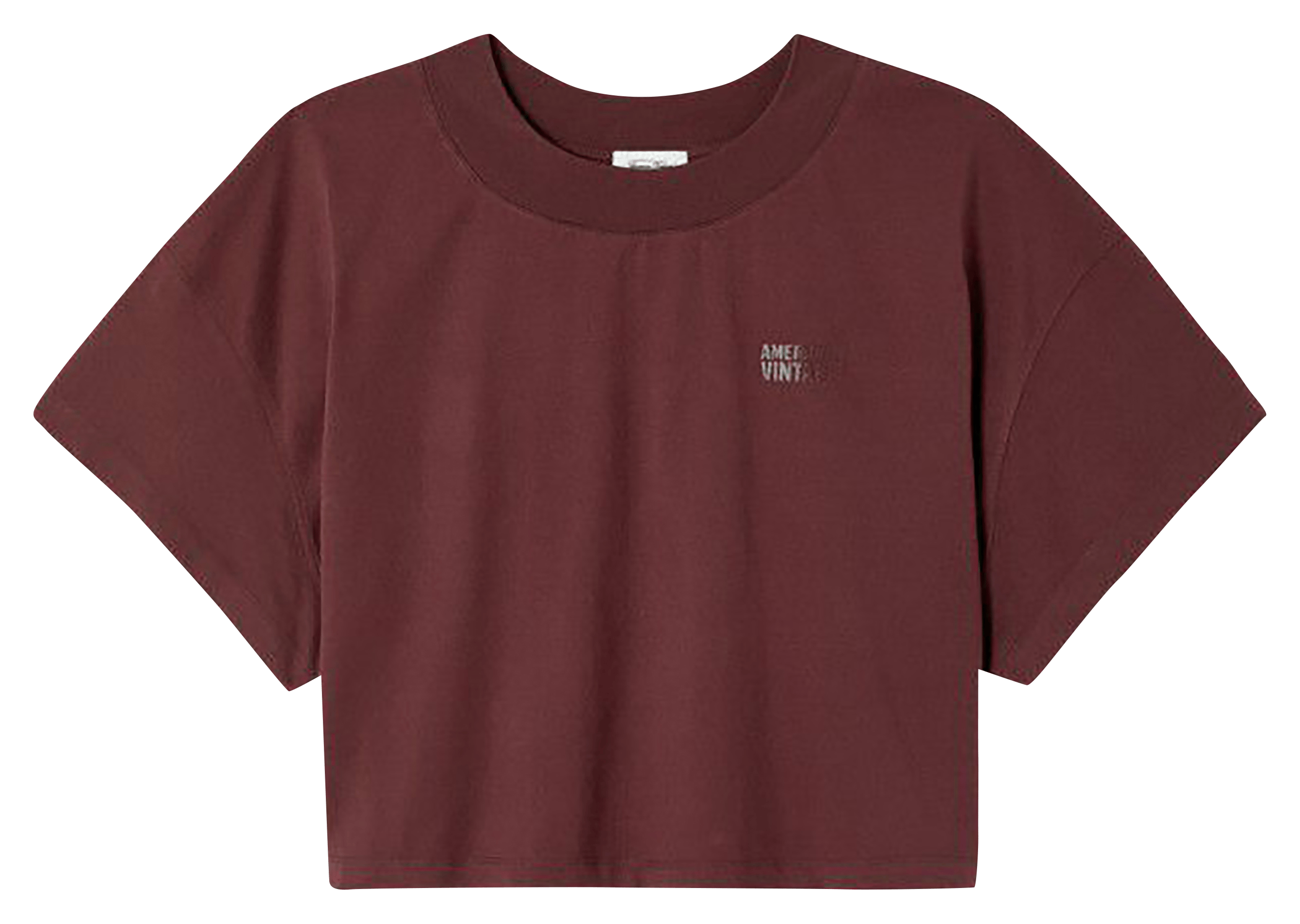 Oversize-T-Shirt aus Baumwolle mit Rundhalsausschnitt AMERICAN VINTAGE