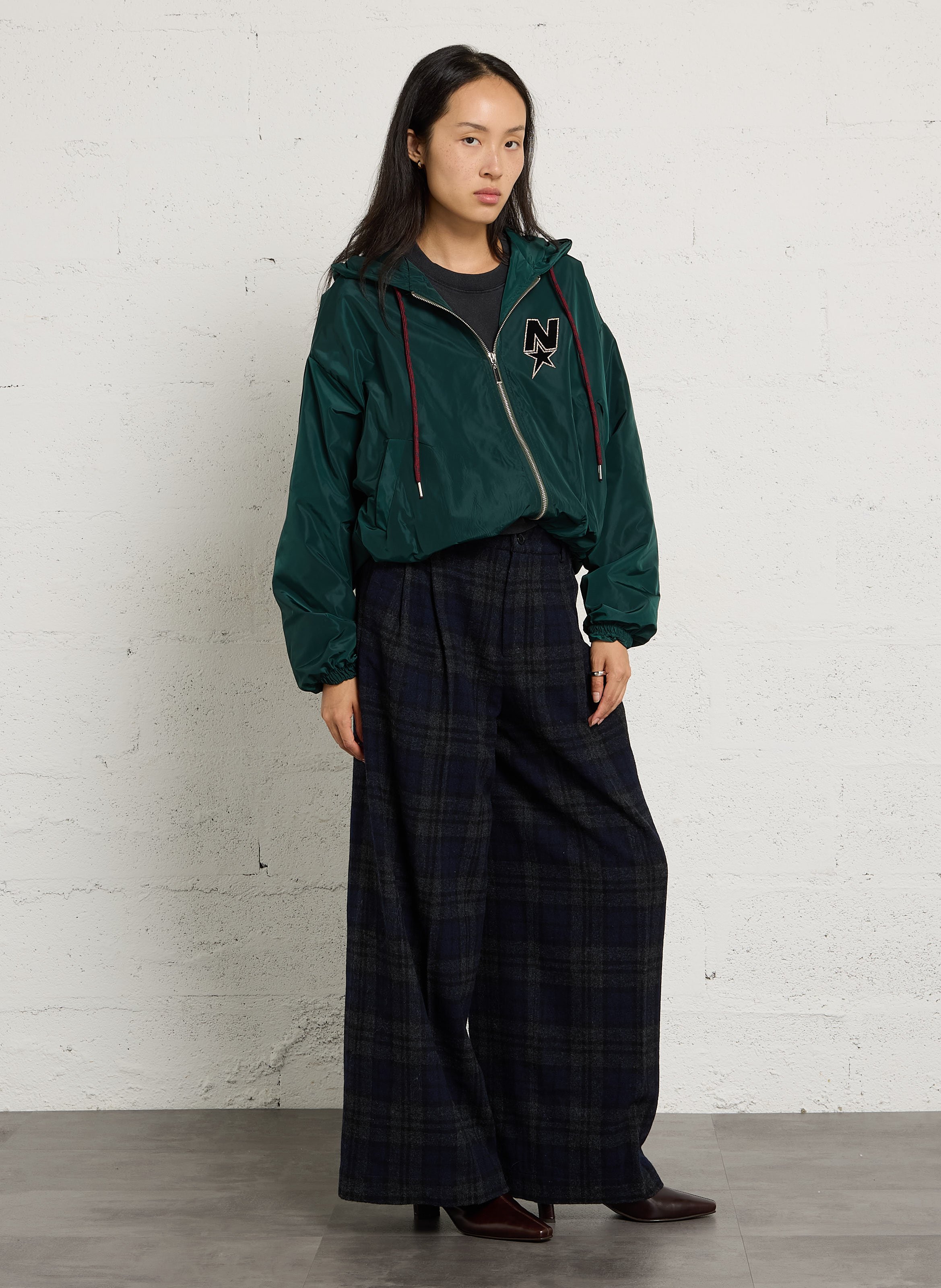 Veste droite à capuche NEWTONE Vert