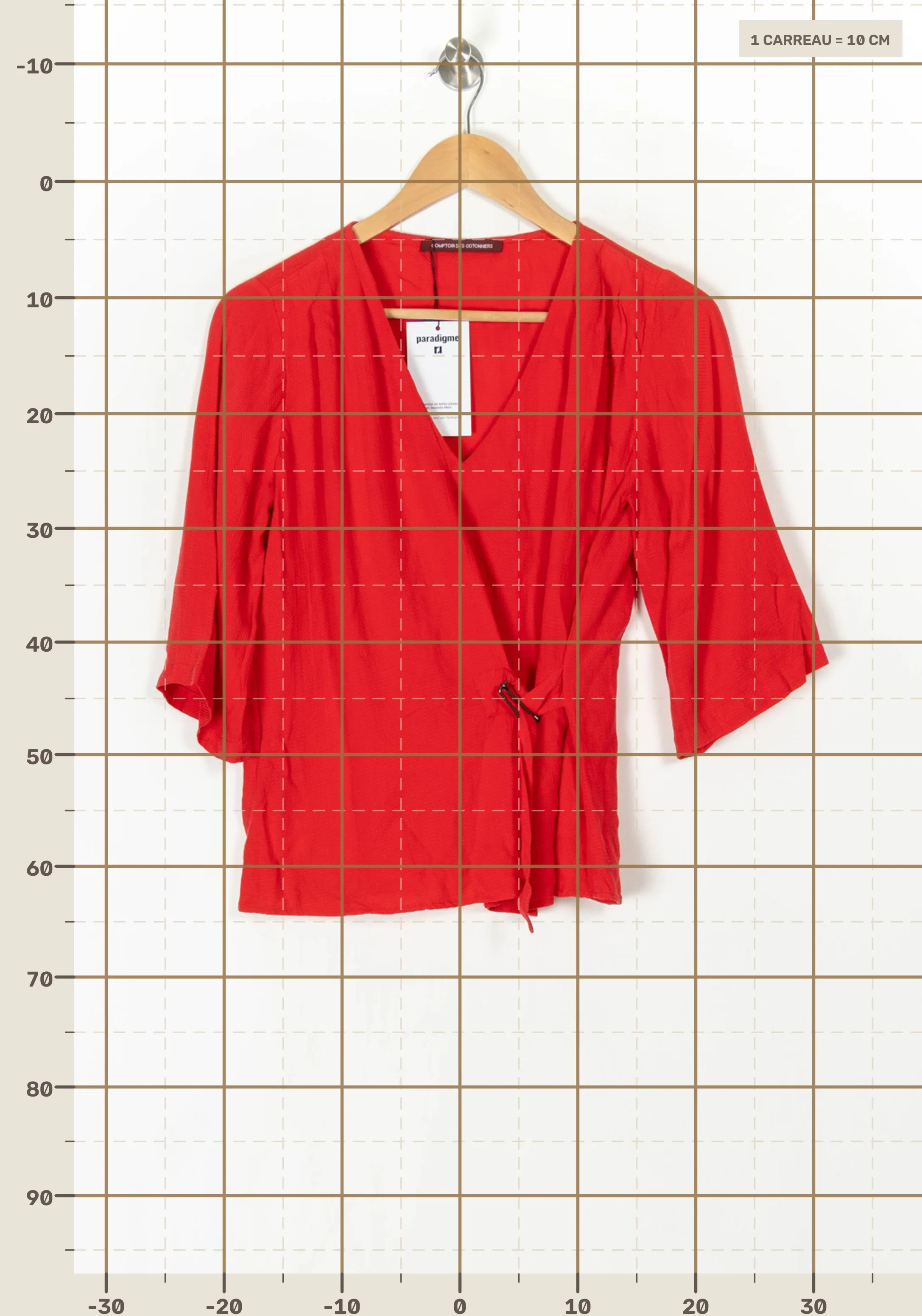 Blouse COMPTOIR DES COTONNIERS - Seconde main Red