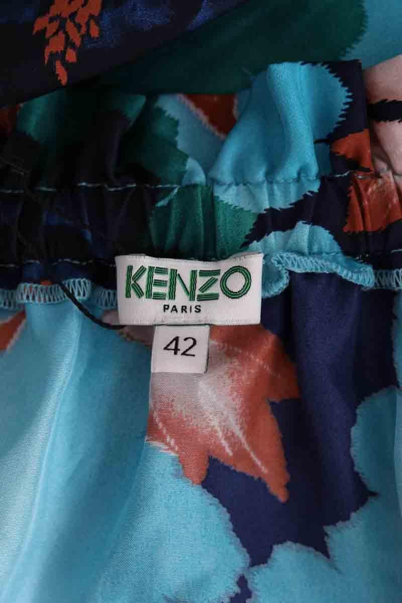 Skirt KENZO - SECONDE MAIN Blue