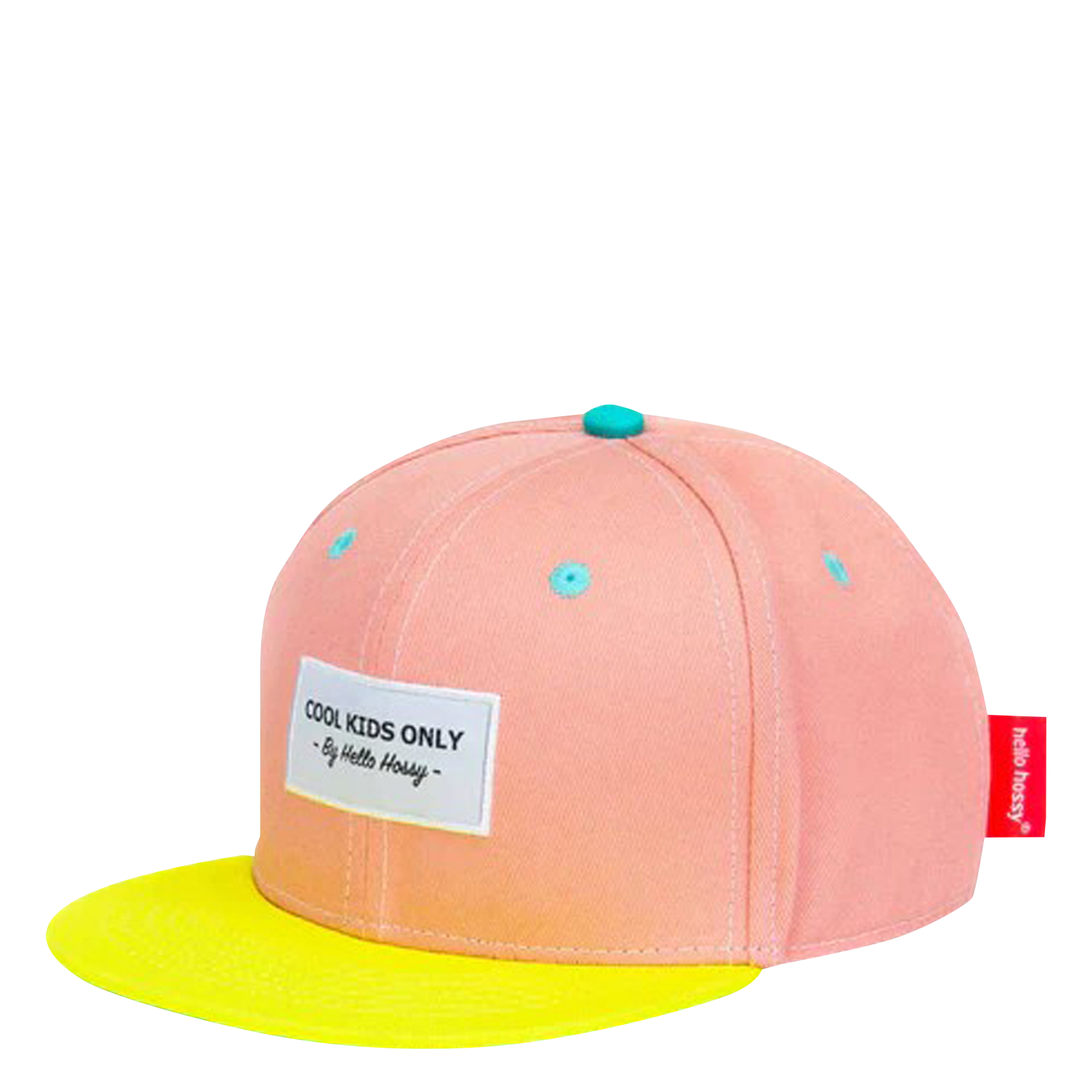 Three-tone cap HELLO HOSSY Pink