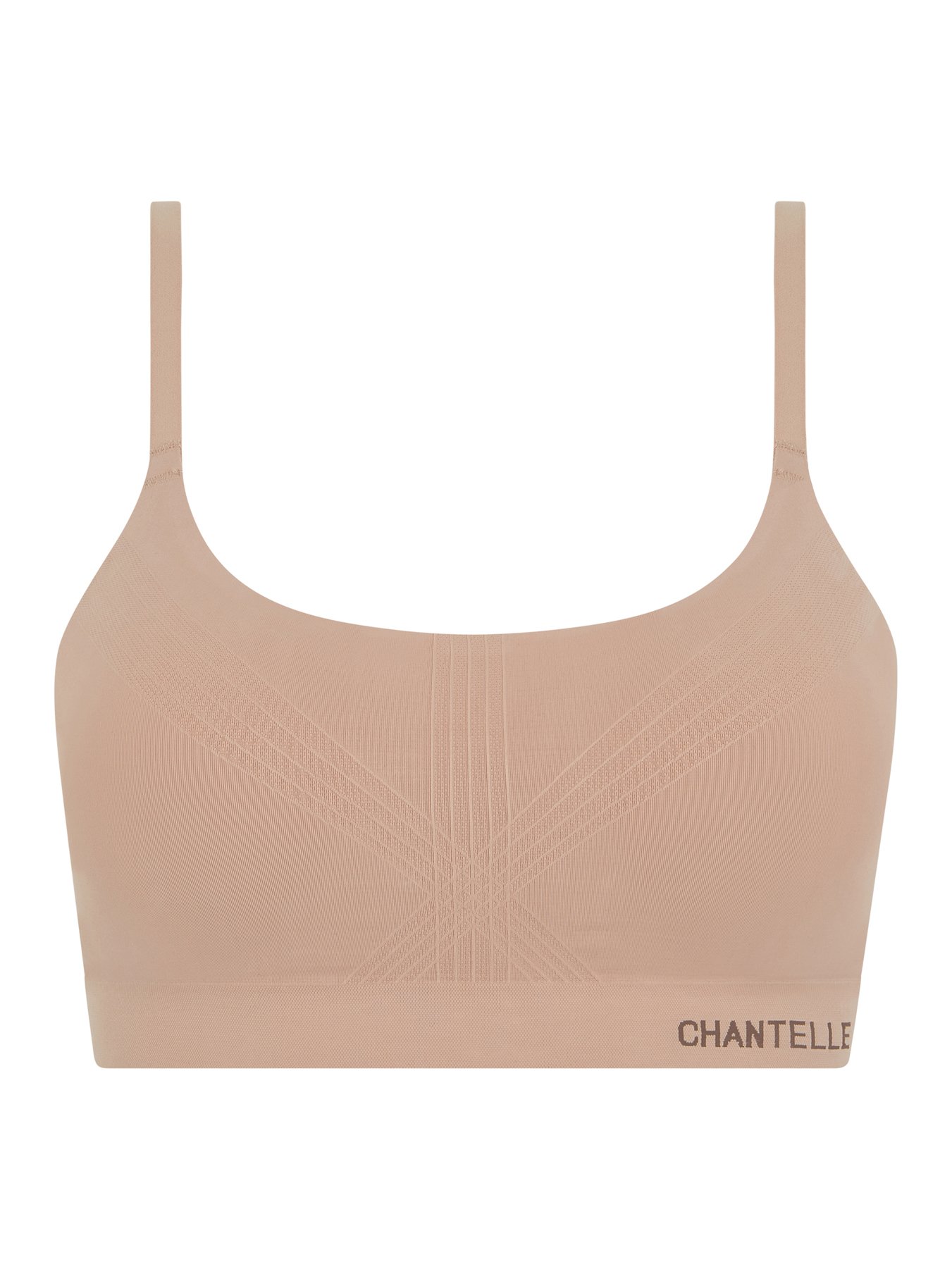 Supportive wireless shaping bra CHANTELLE Beige