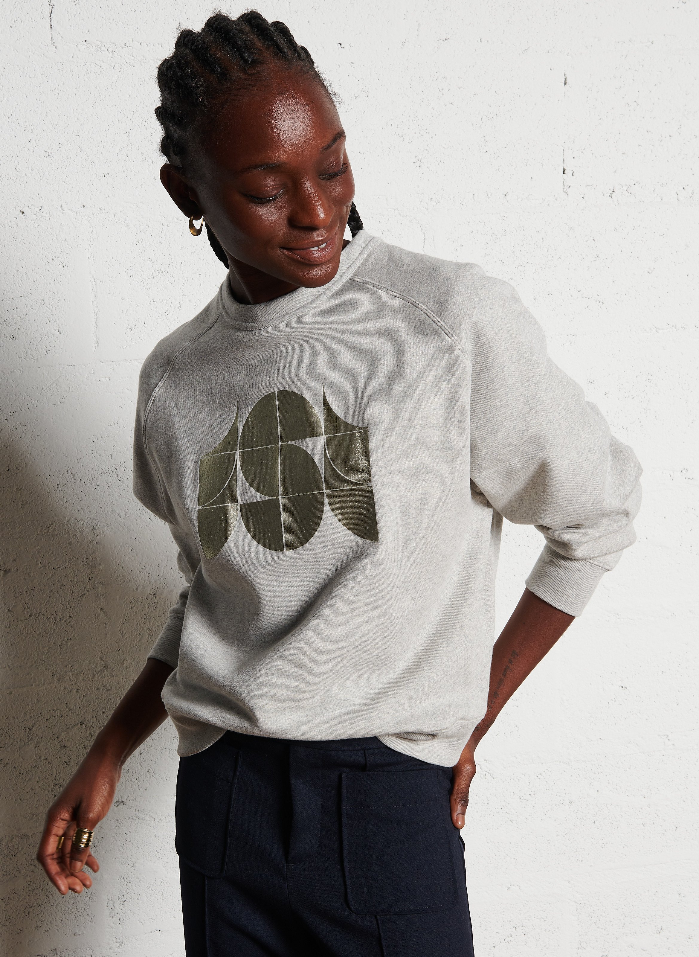 Wide-leg pants SOEUR Blue