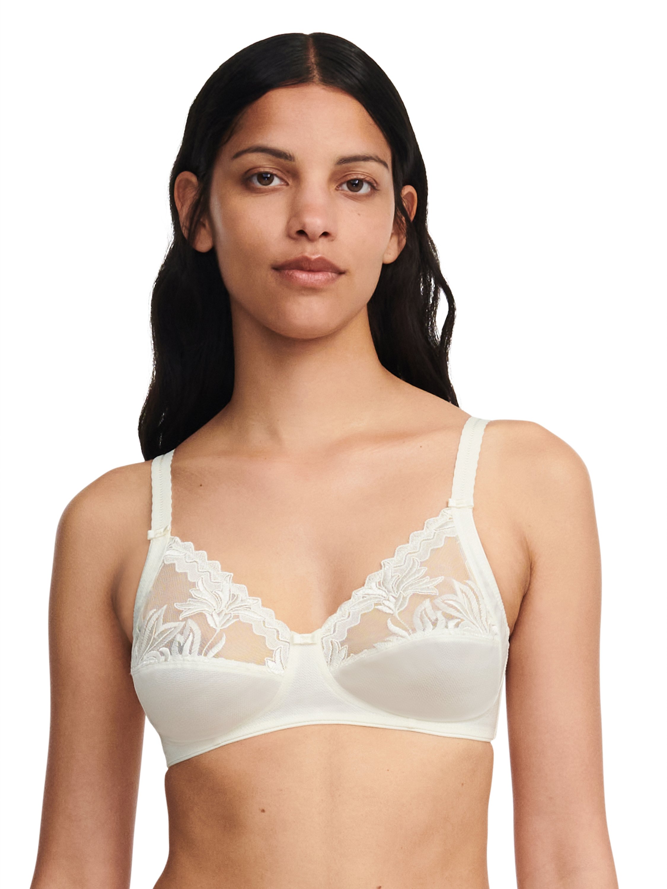 Non-wired support bra CHANTELLE White