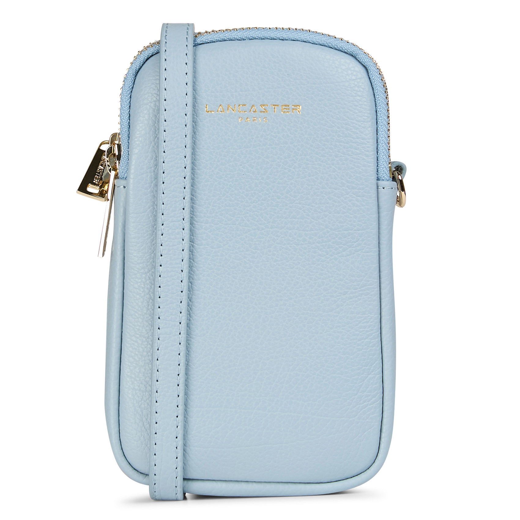 Leather phone pouch LANCASTER PARIS