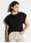 Tee-shirt droit en fibres recyclées mélangées VILA