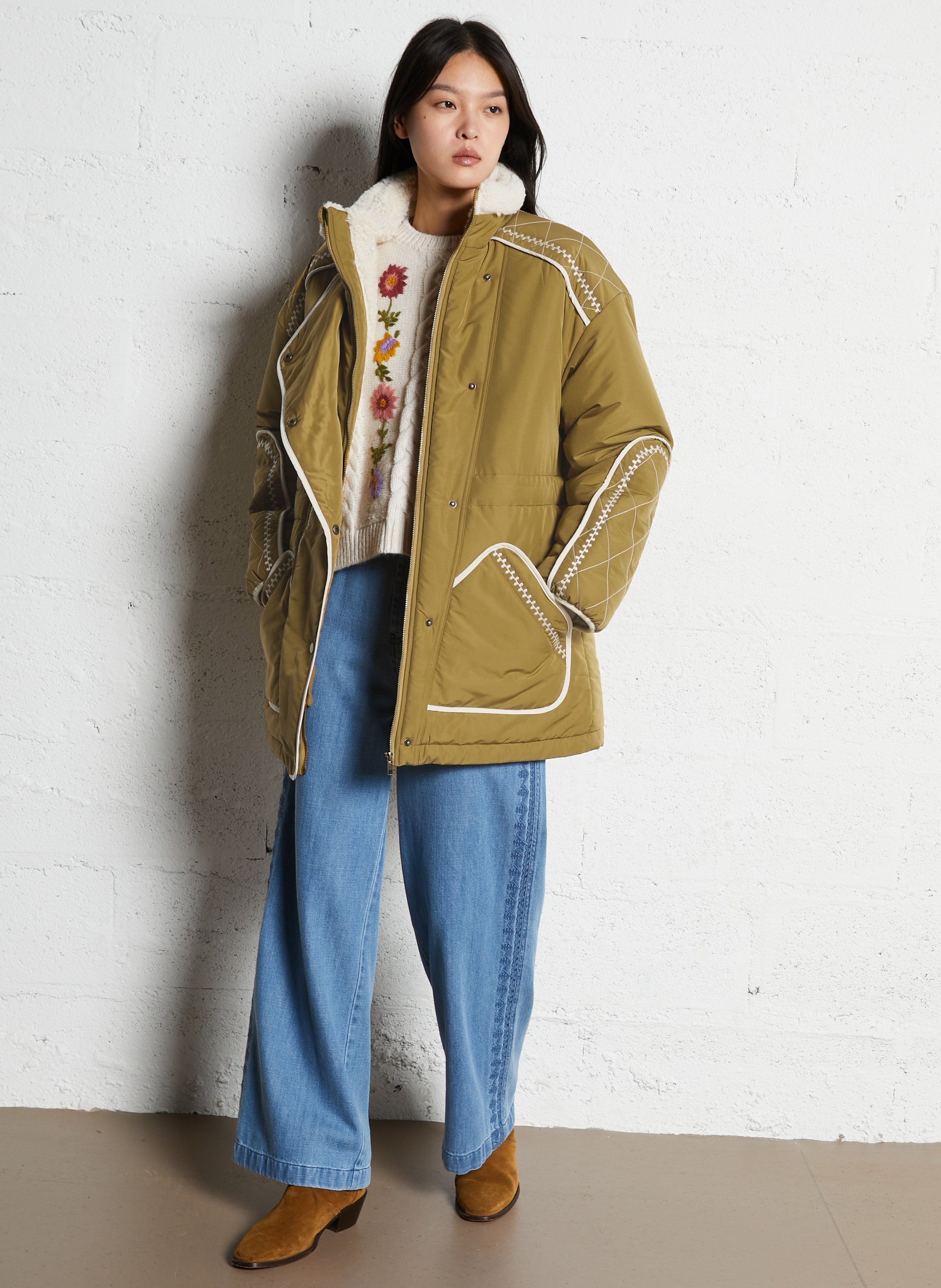 Manteau  LOUISE MISHA Vert